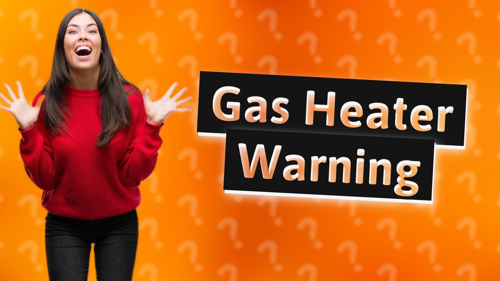Gas Heater Warning