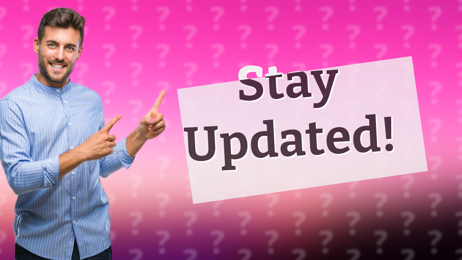 Stay Updated!