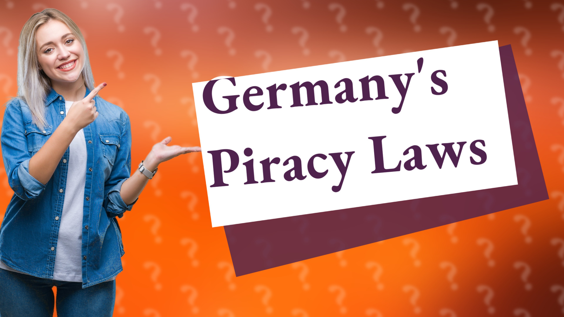 Germany's Piracy Laws