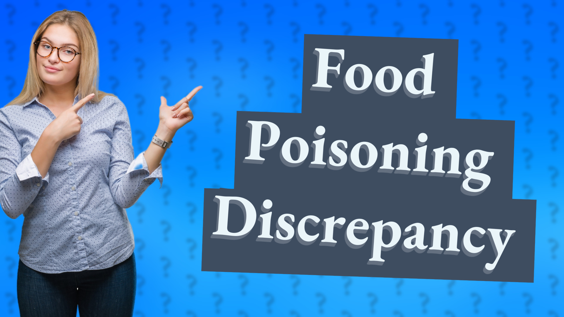 Food Poisoning Discrepancy