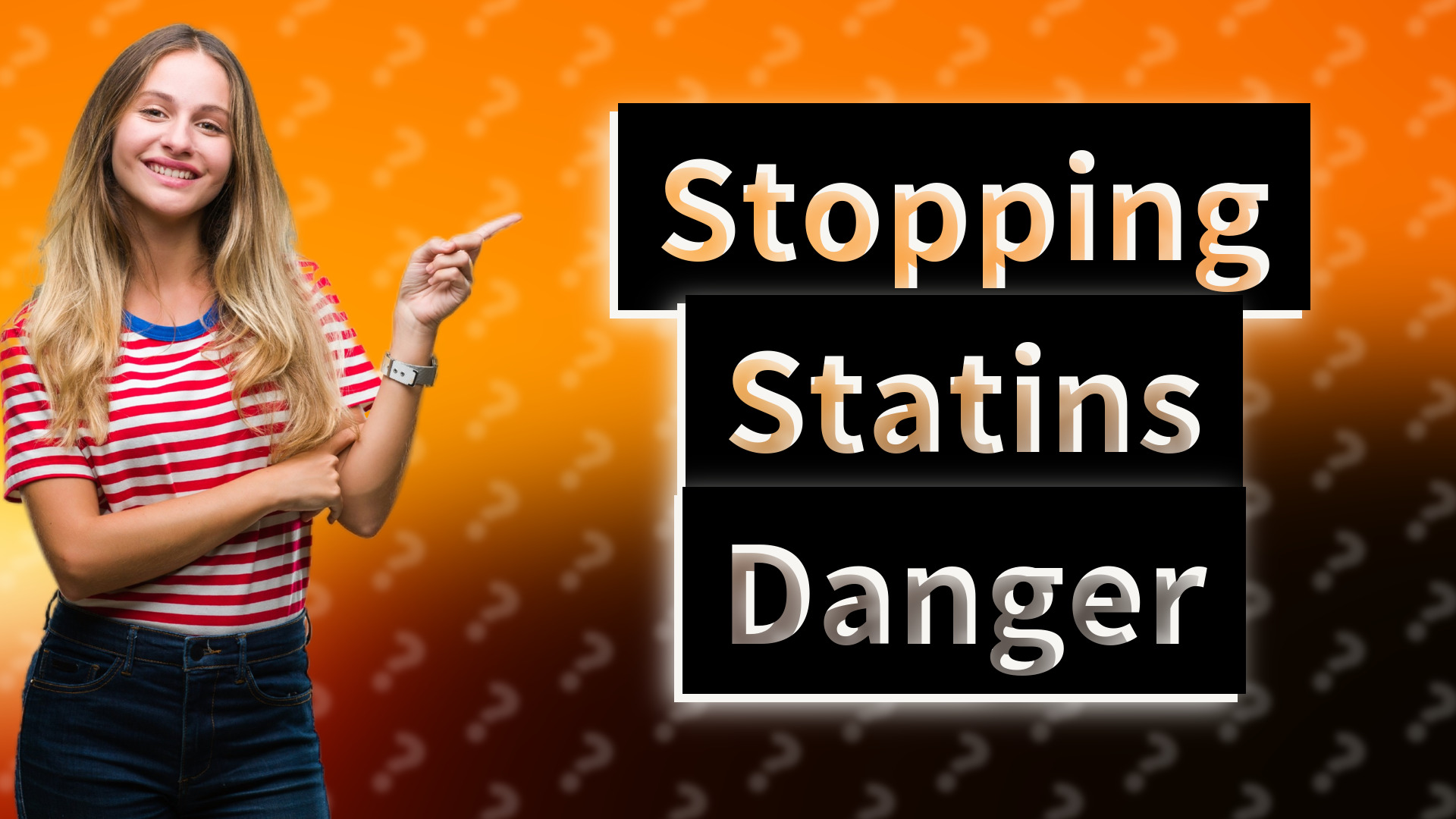Stopping Statins Danger
