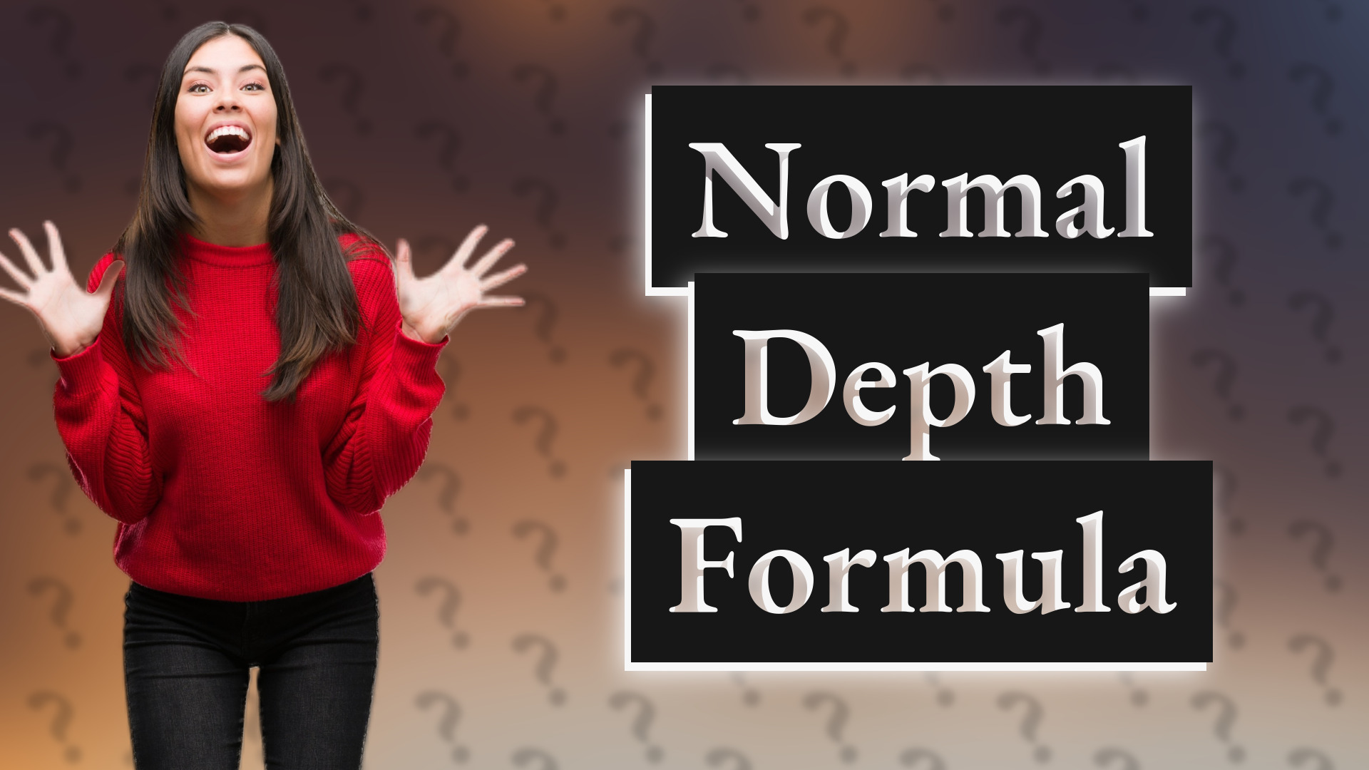Normal Depth Formula