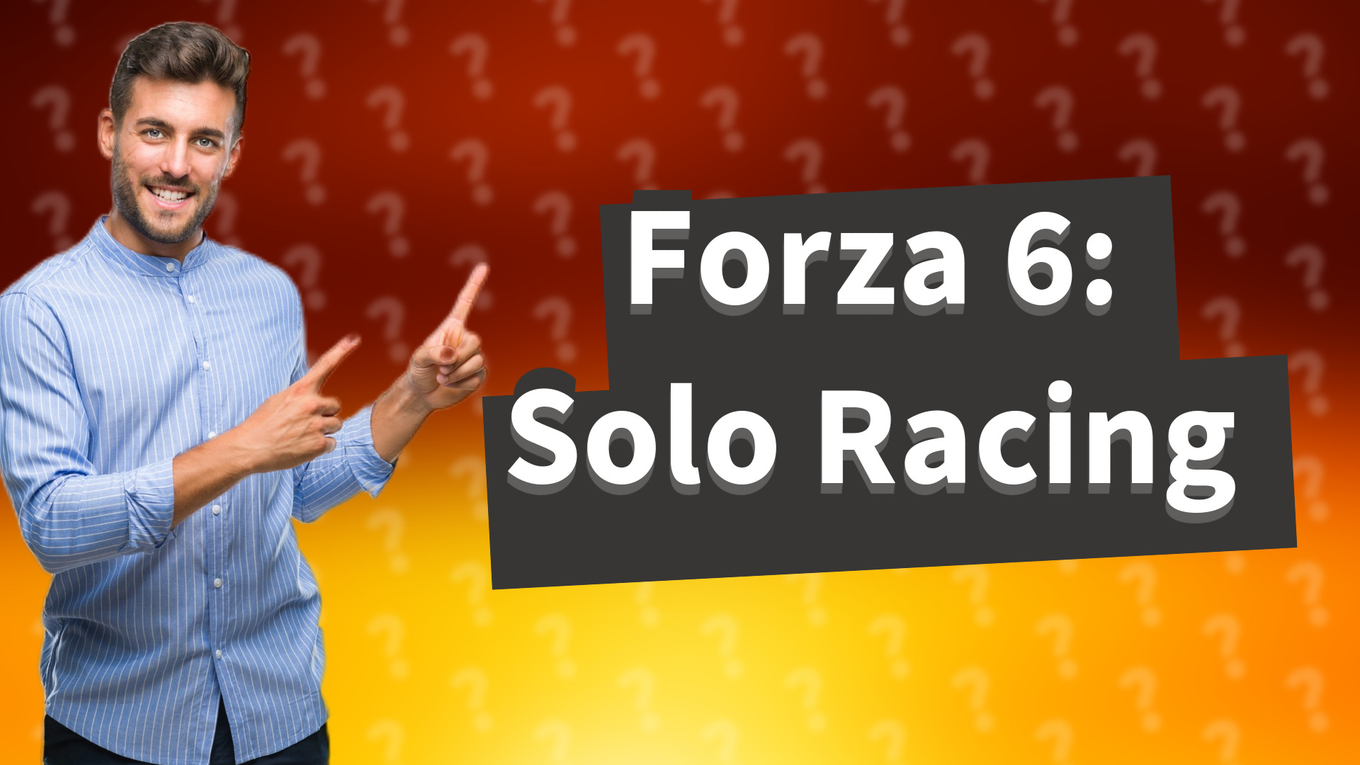 Forza 6: Solo Racing