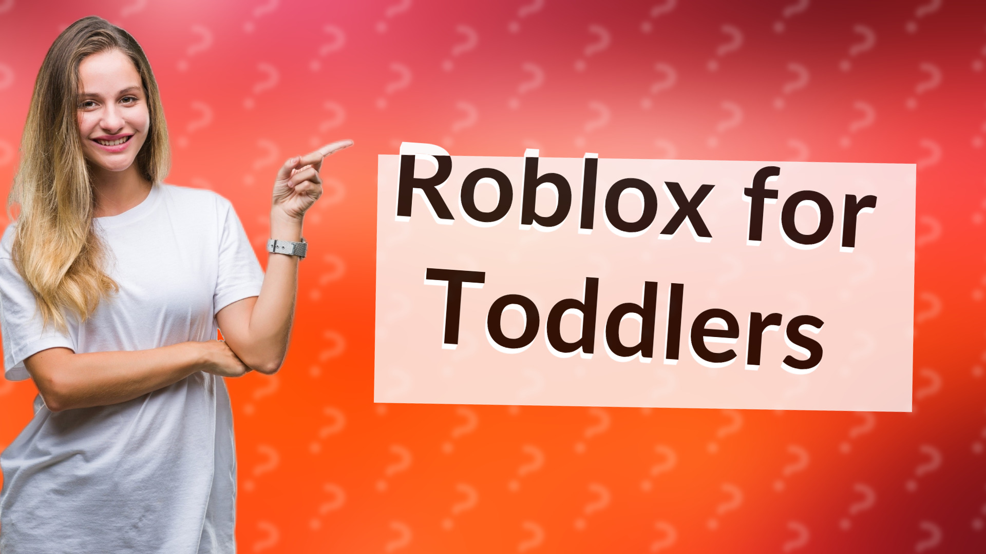 Roblox for Toddlers