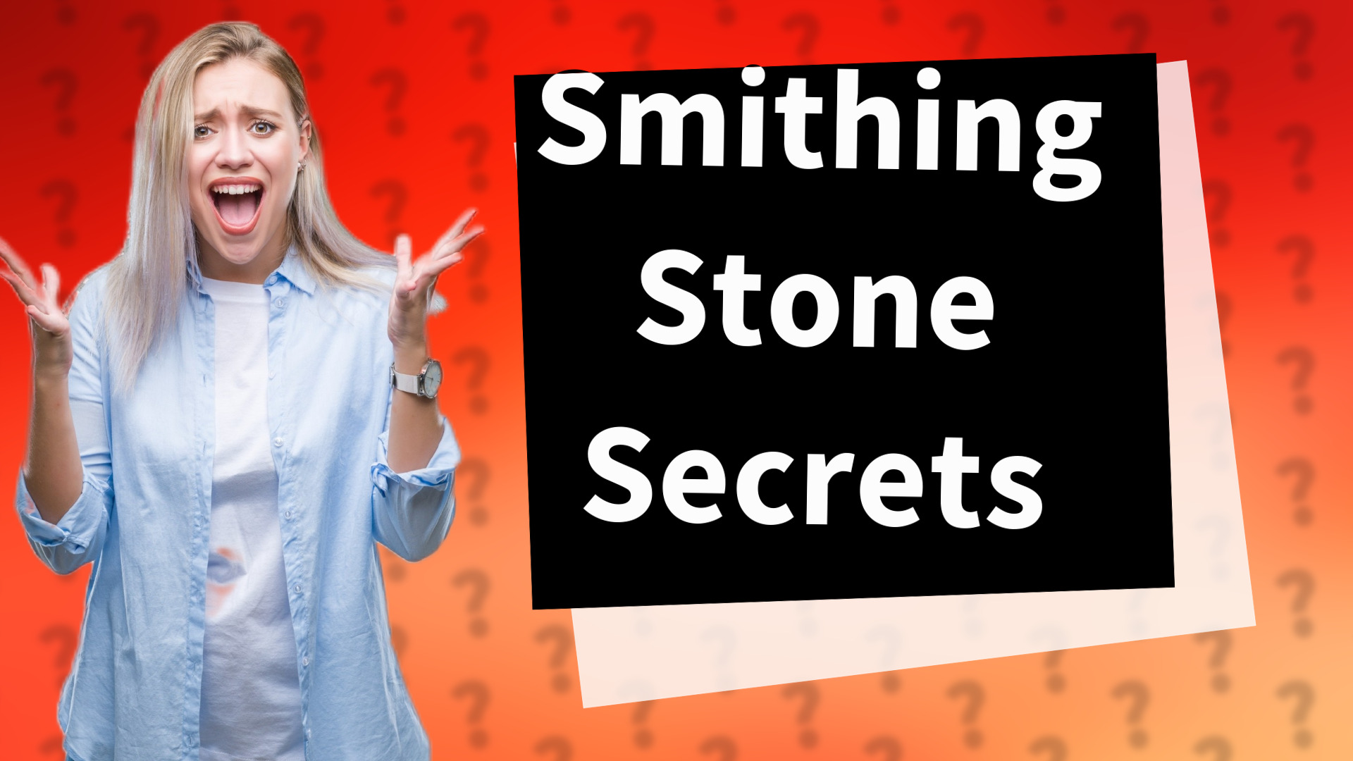 Smithing Stone Secrets
