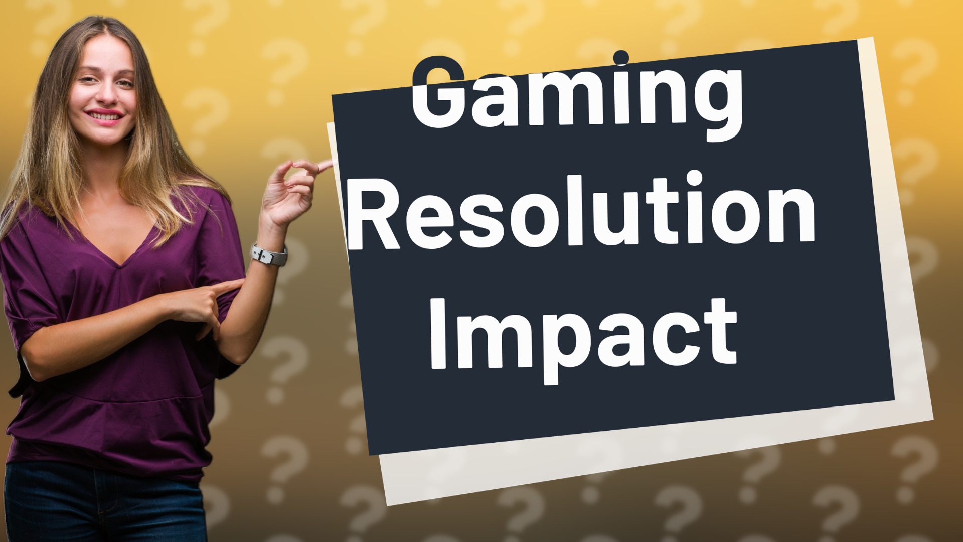 Gaming Resolution Impact
