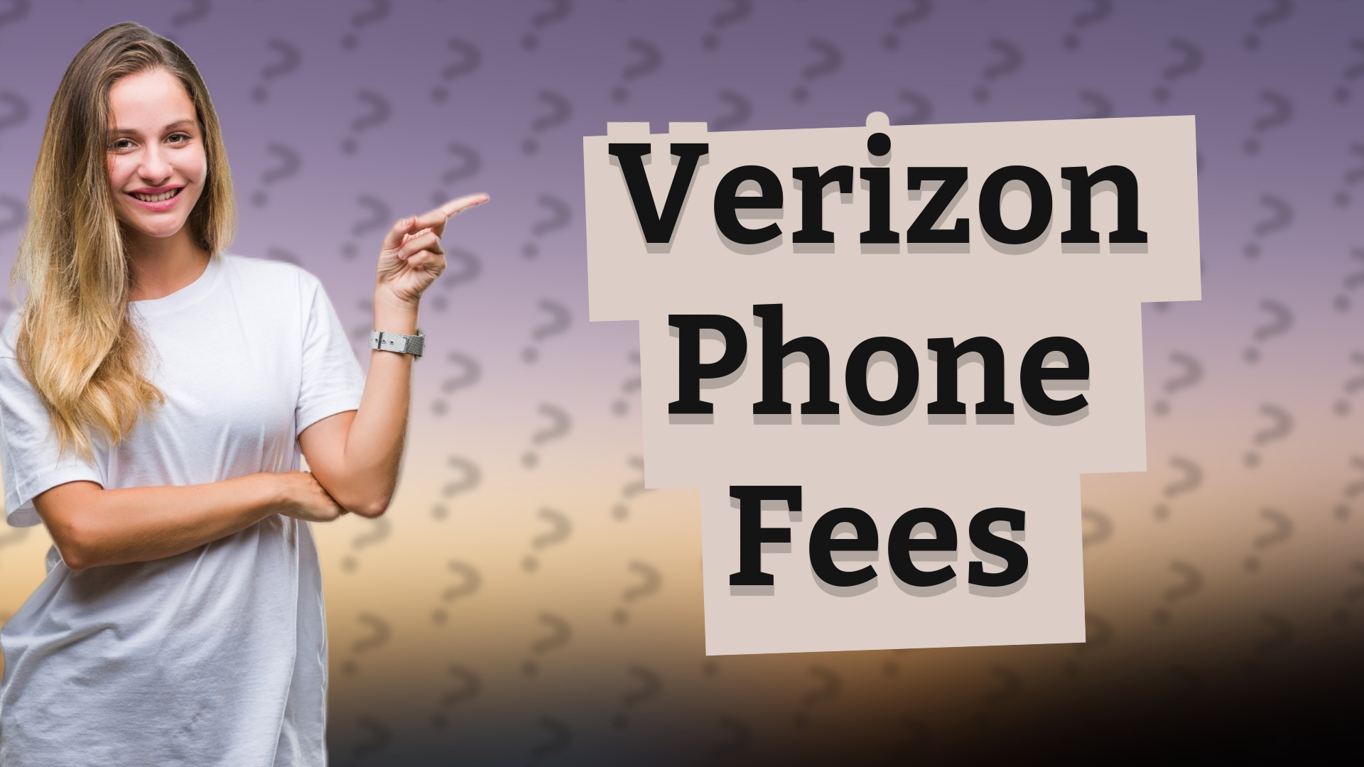 Verizon Phone Fees