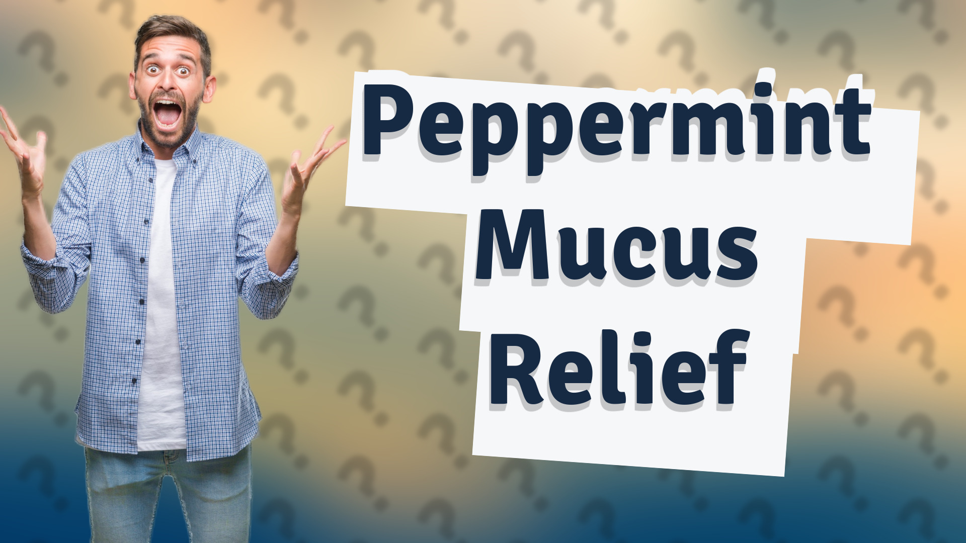 Peppermint Mucus Relief