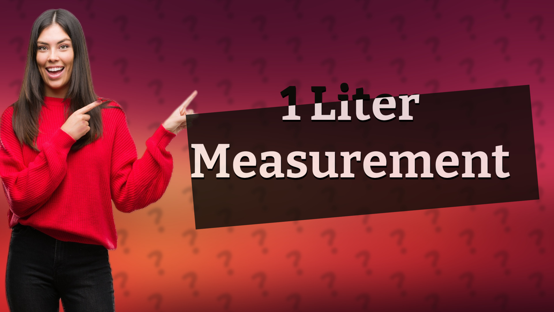 1 Liter Measurement