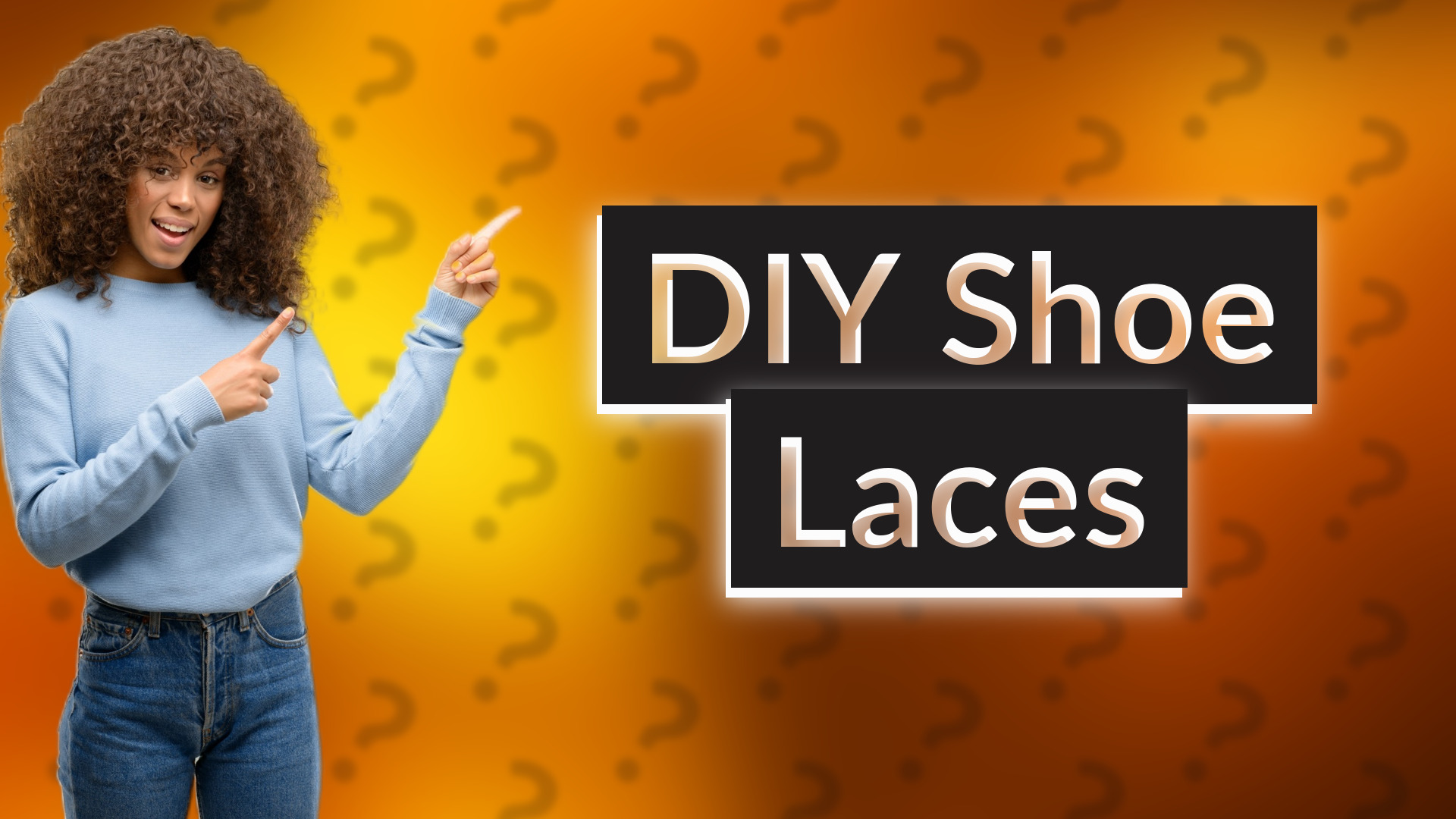 DIY Shoe Laces
