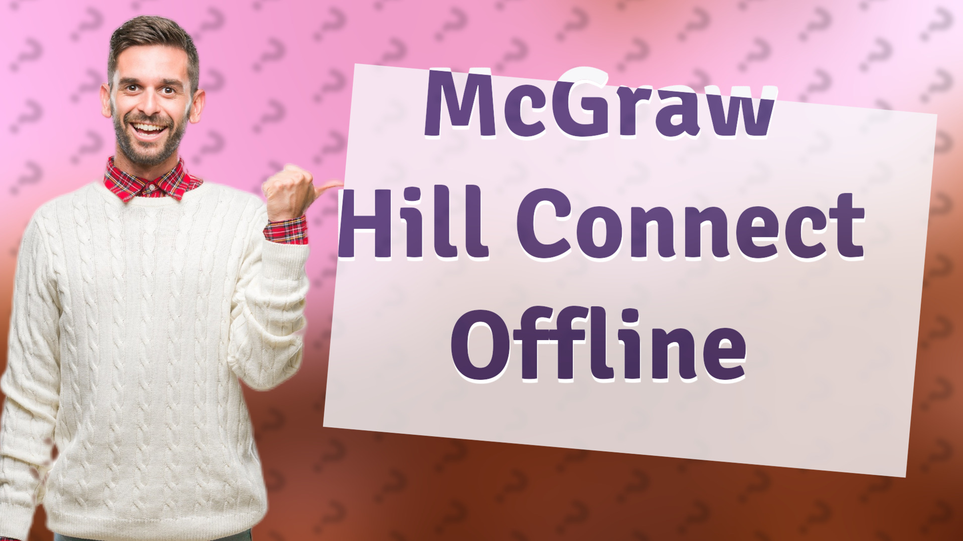 McGraw Hill Connect Offline