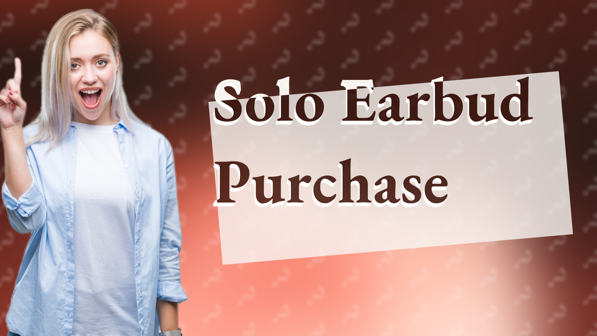 Solo Earbud Purchase
