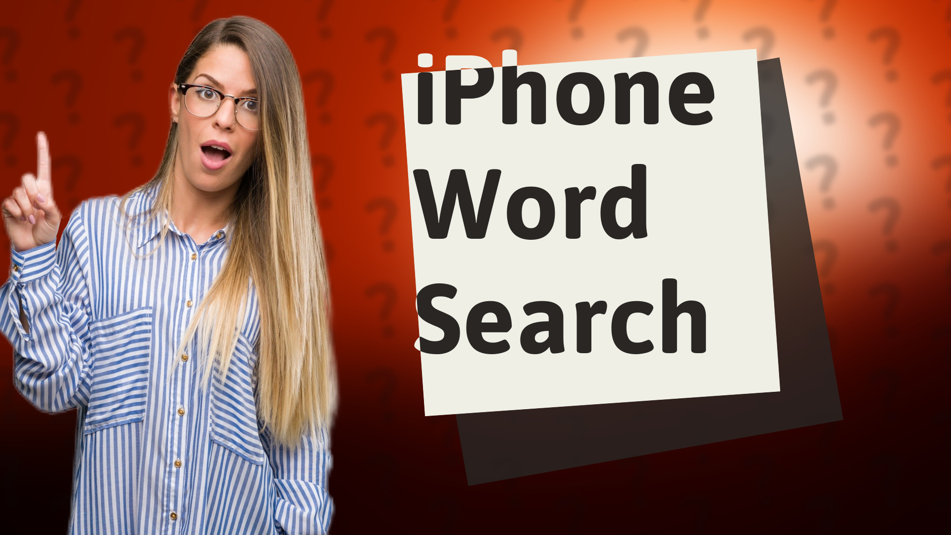 iPhone Word Search