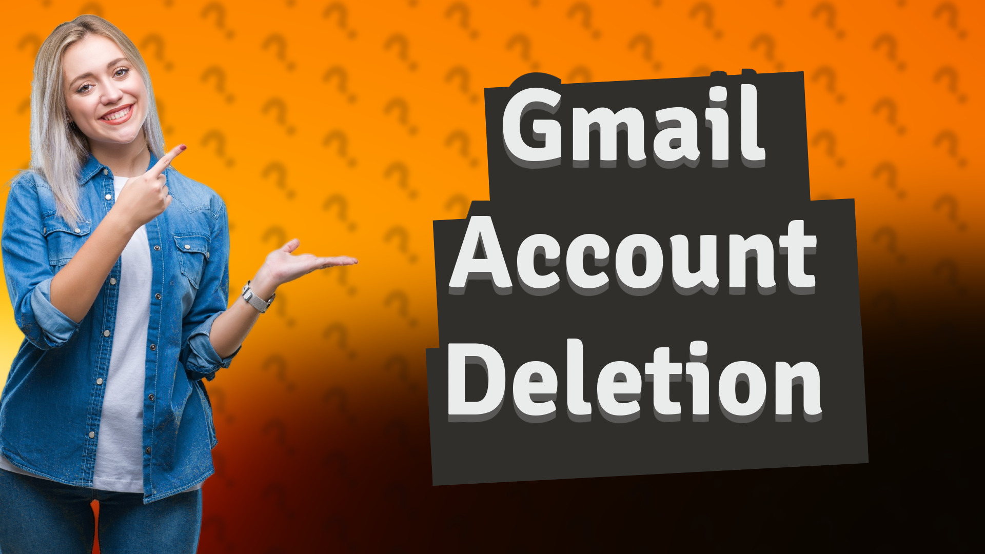 Gmail Account Deletion