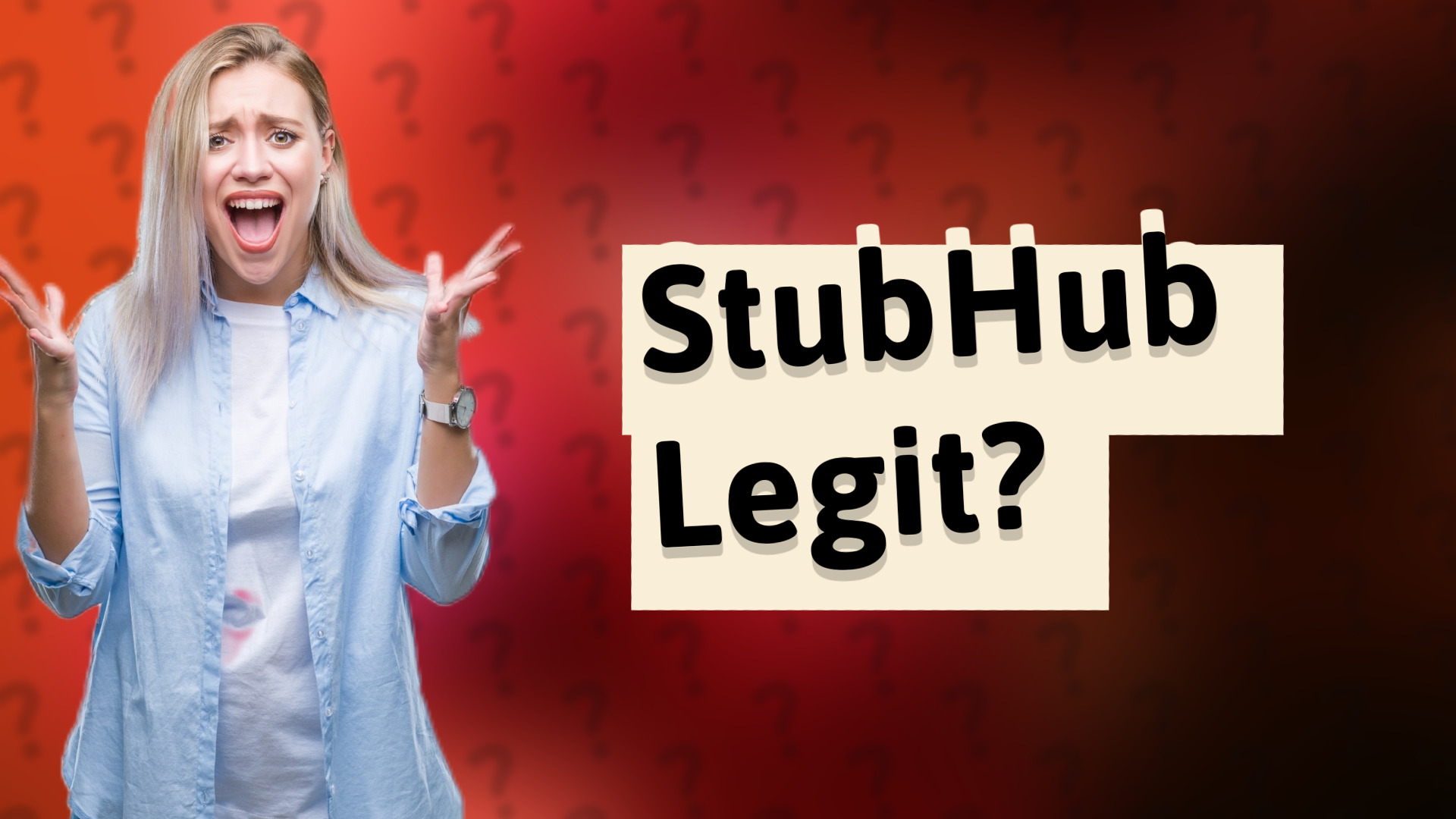 StubHub Legit?