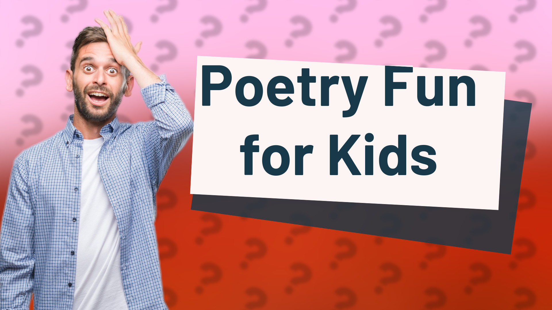 Poetry Fun for Kids