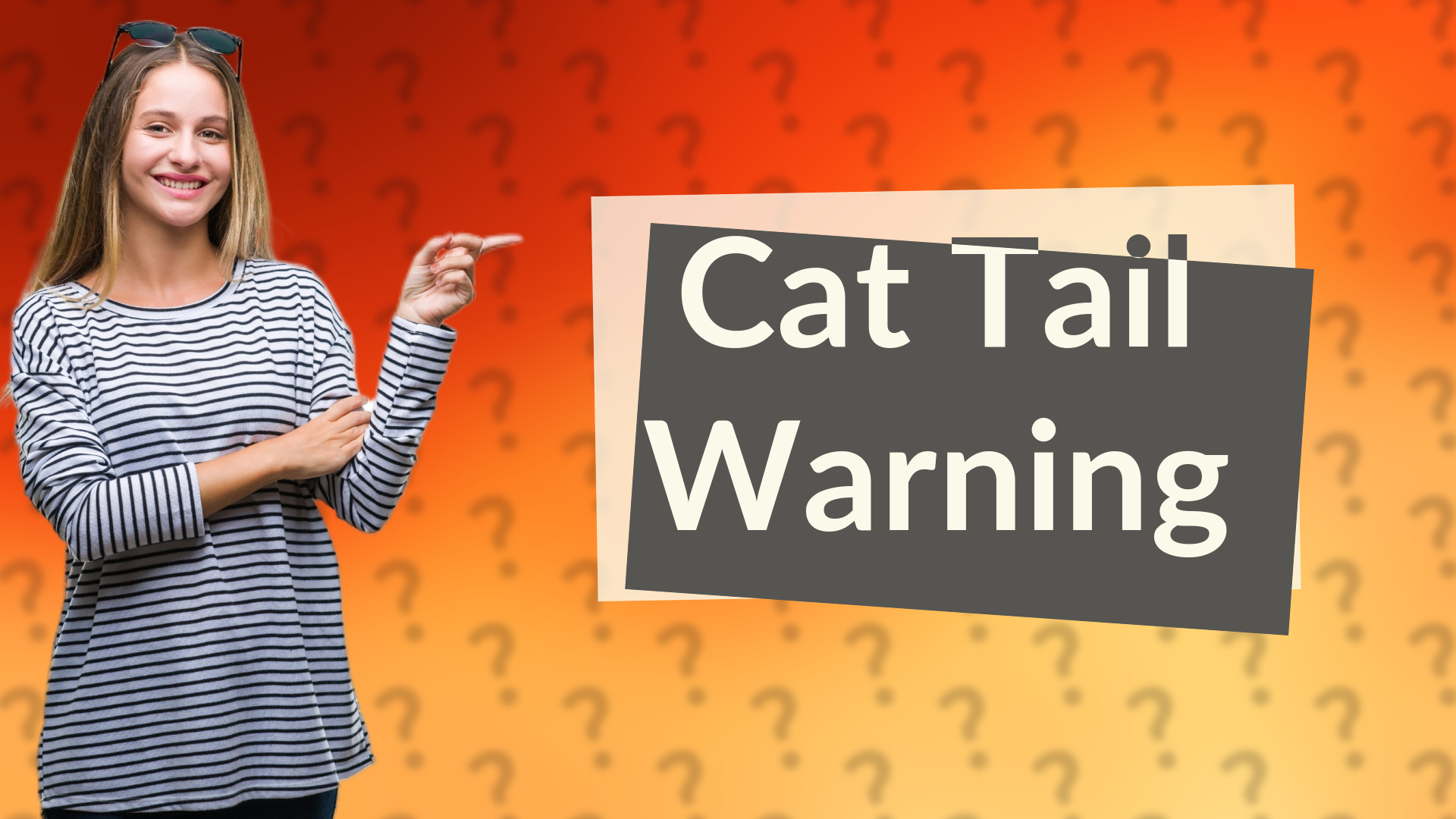 Cat Tail Warning
