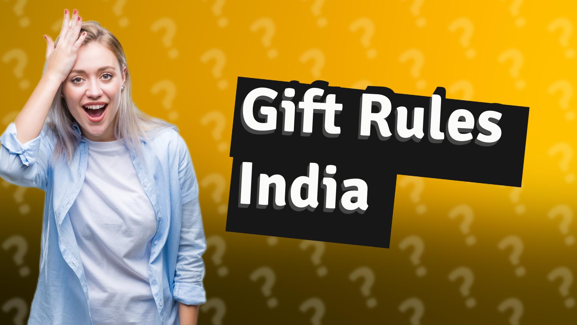 Gift Rules India