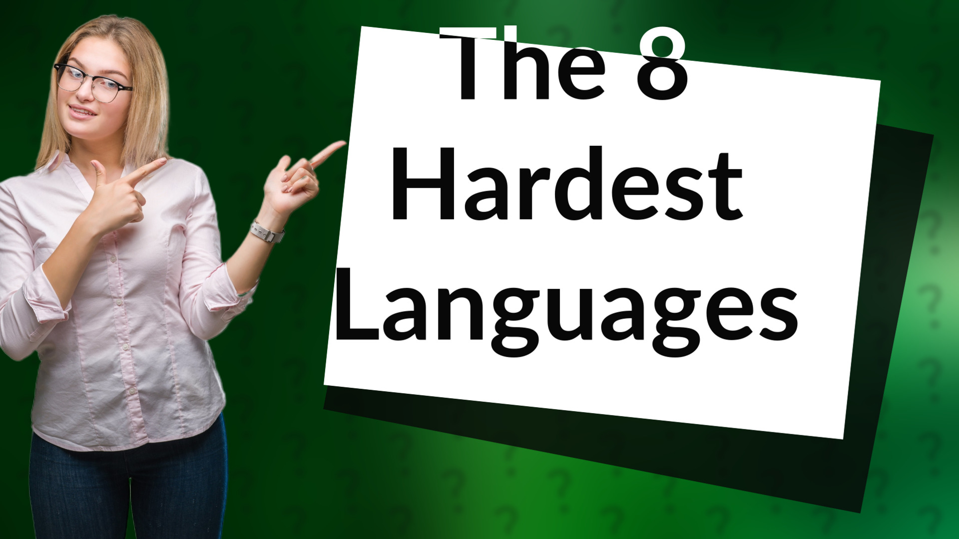 The 8 Hardest Languages