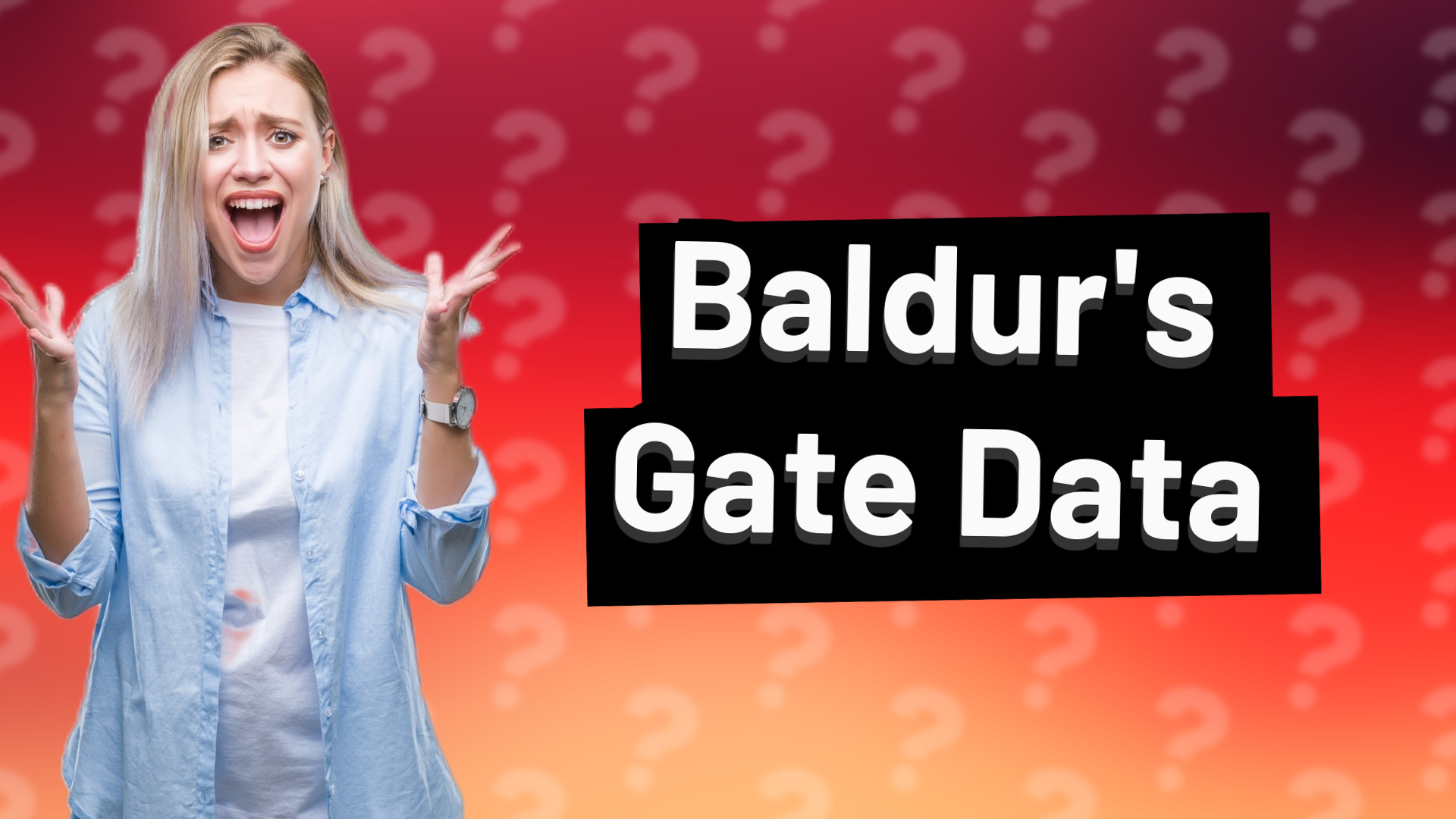 Baldur's Gate Data