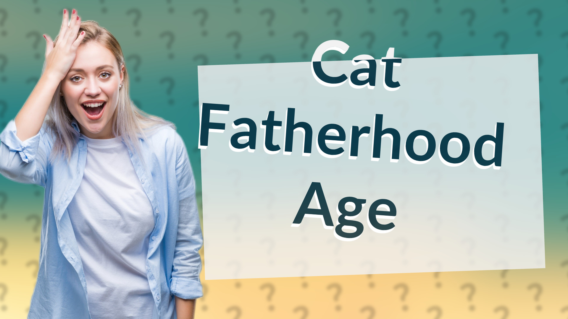 Cat Fatherhood Age