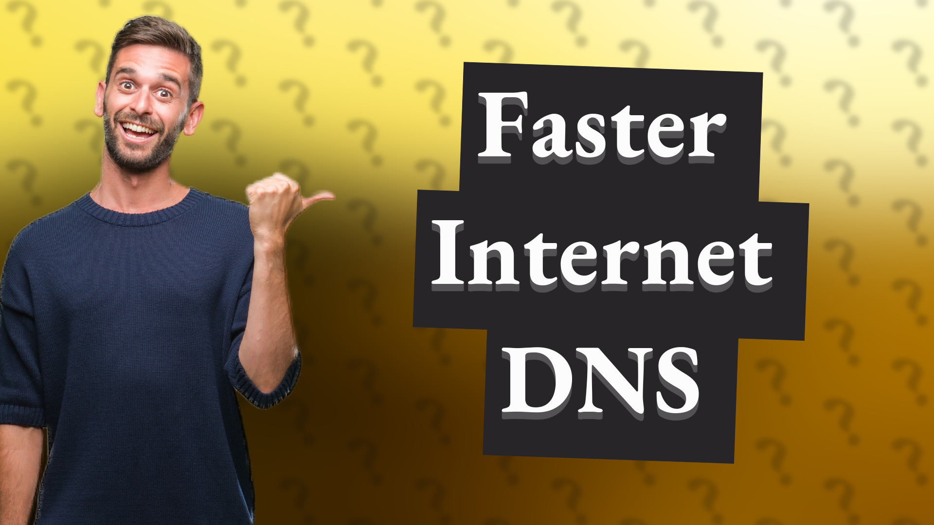 Faster Internet DNS