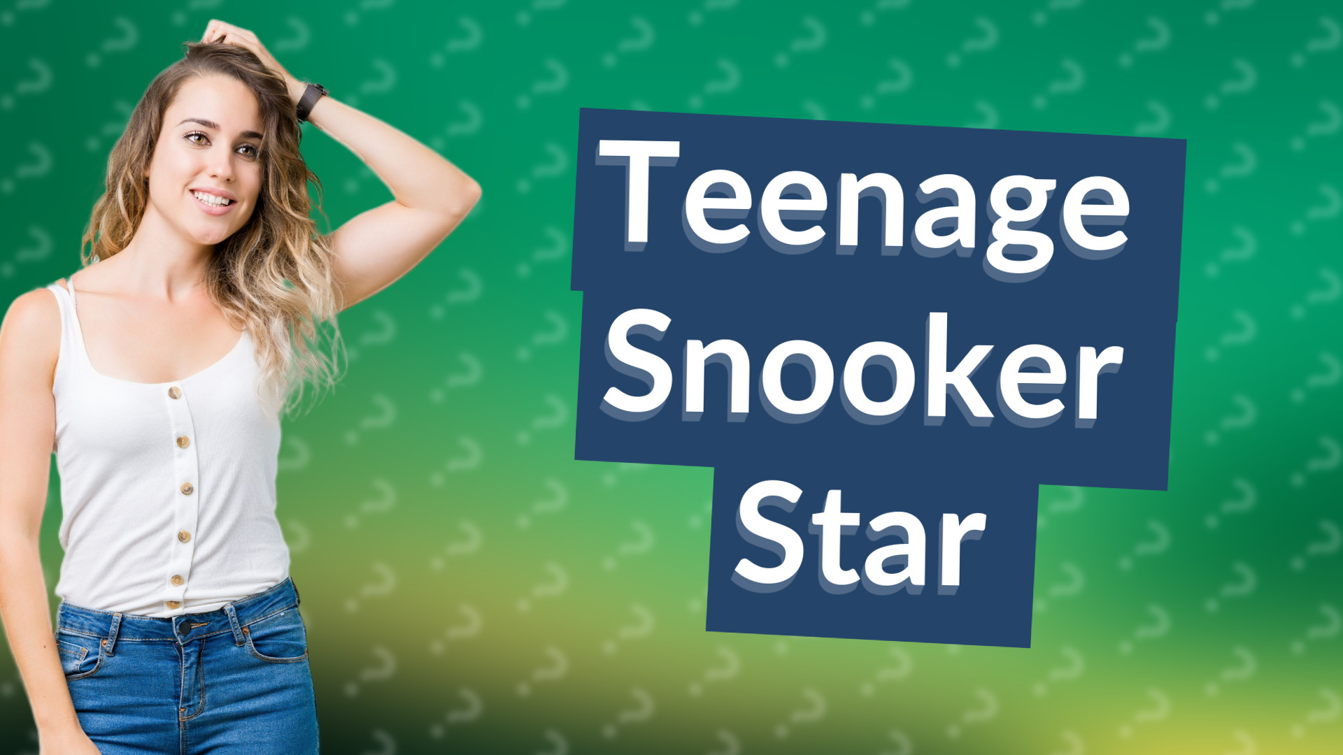 Teenage Snooker Star