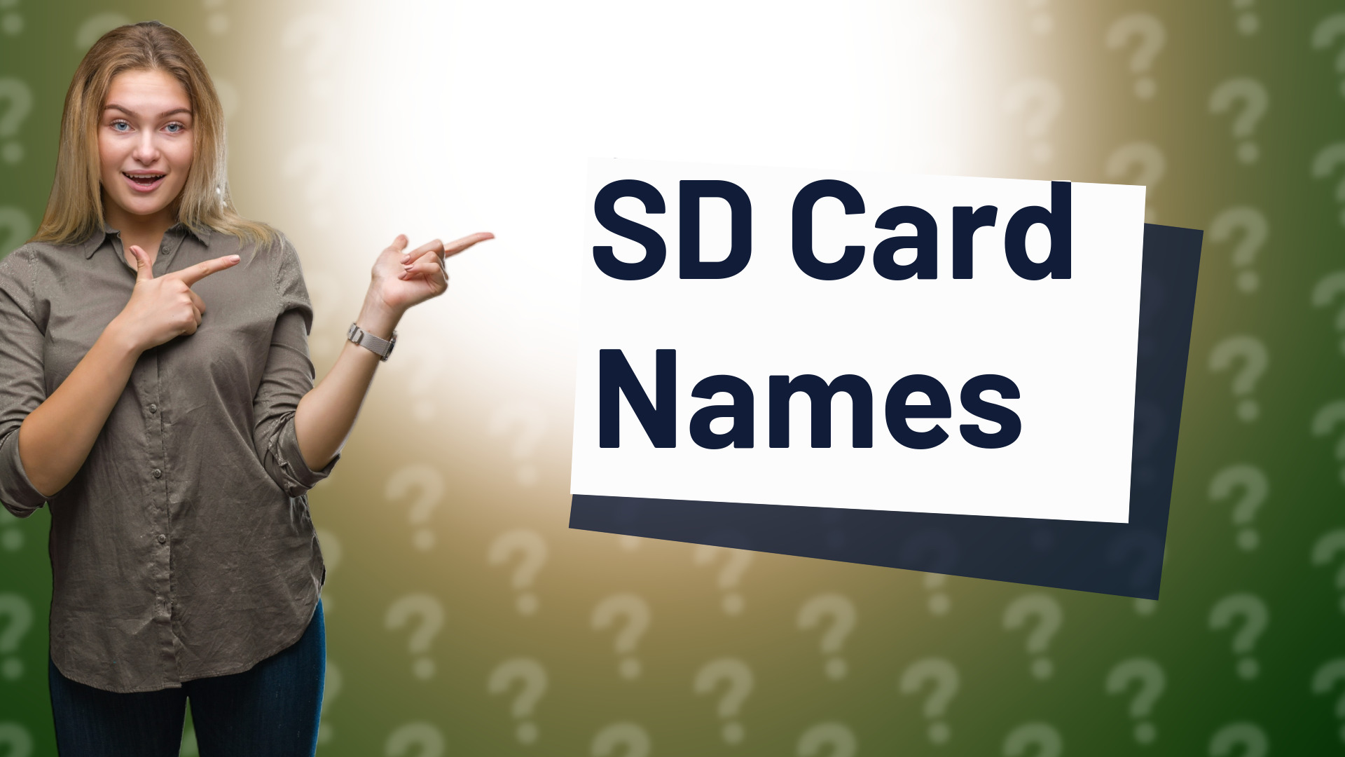 SD Card Names