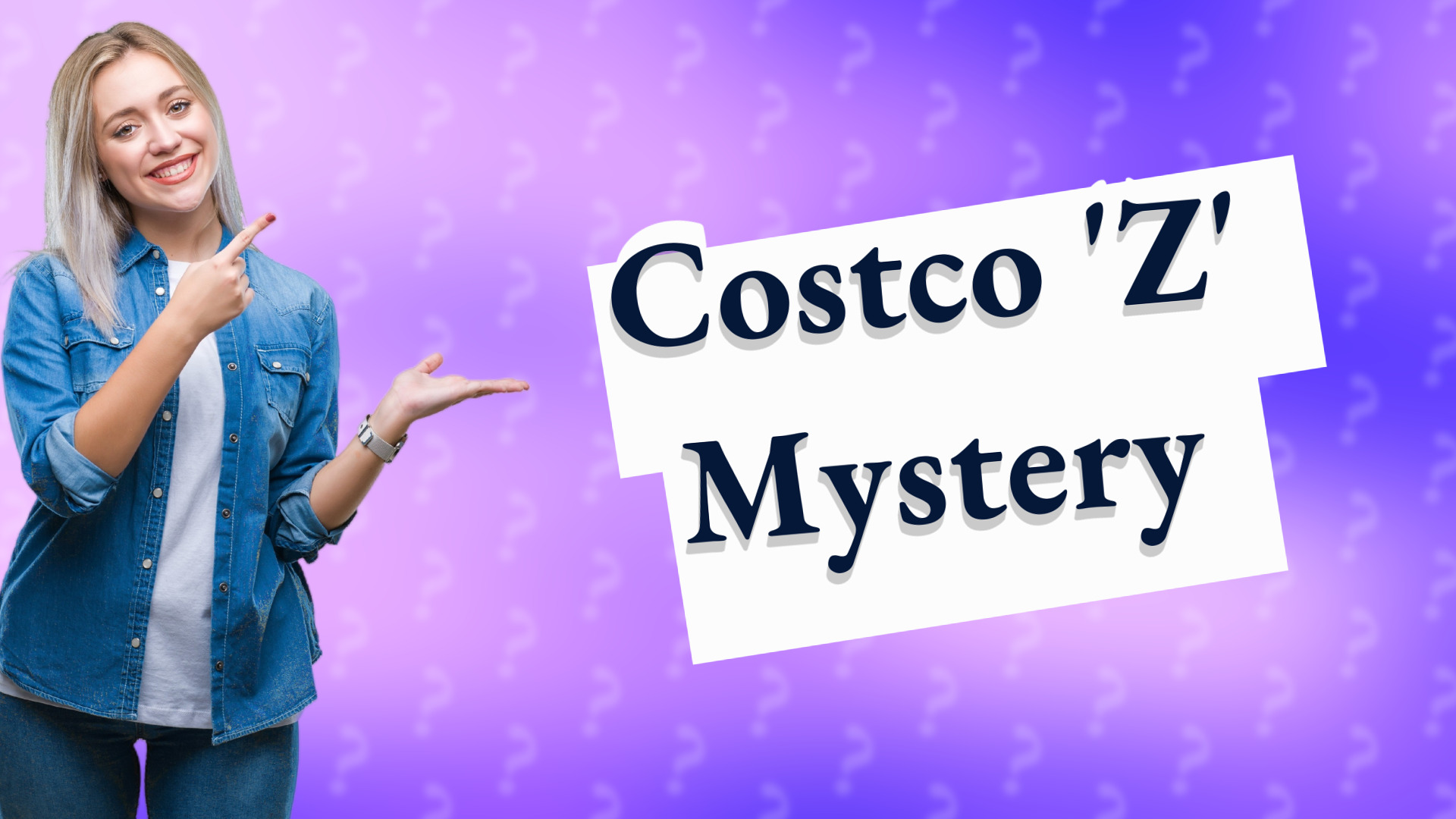 Costco 'Z' Mystery