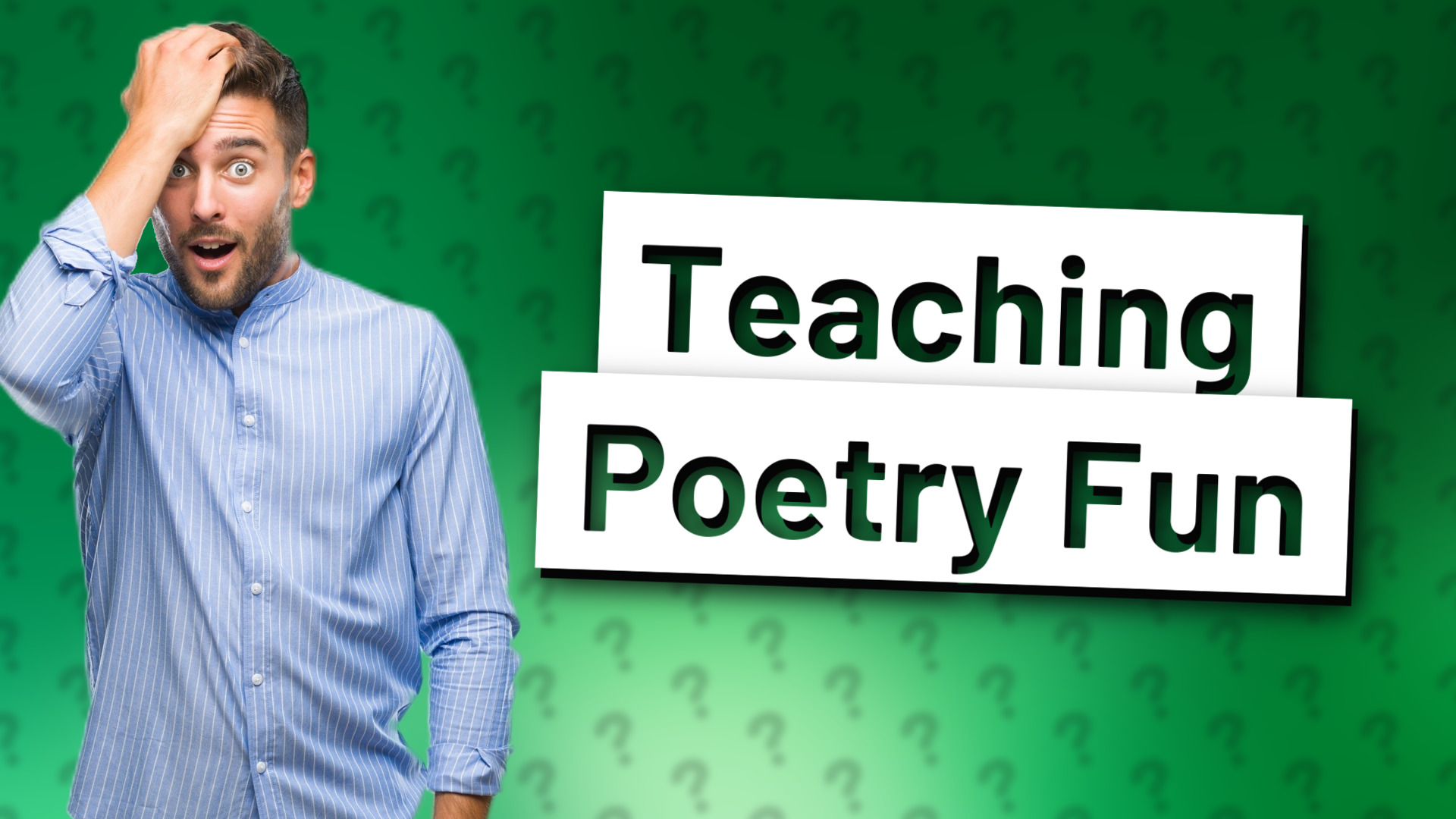 Teaching Poetry Fun