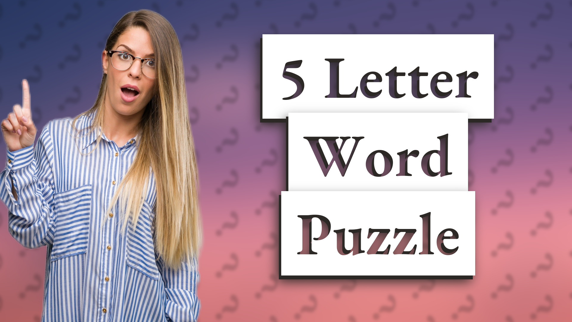 5 Letter Word Puzzle