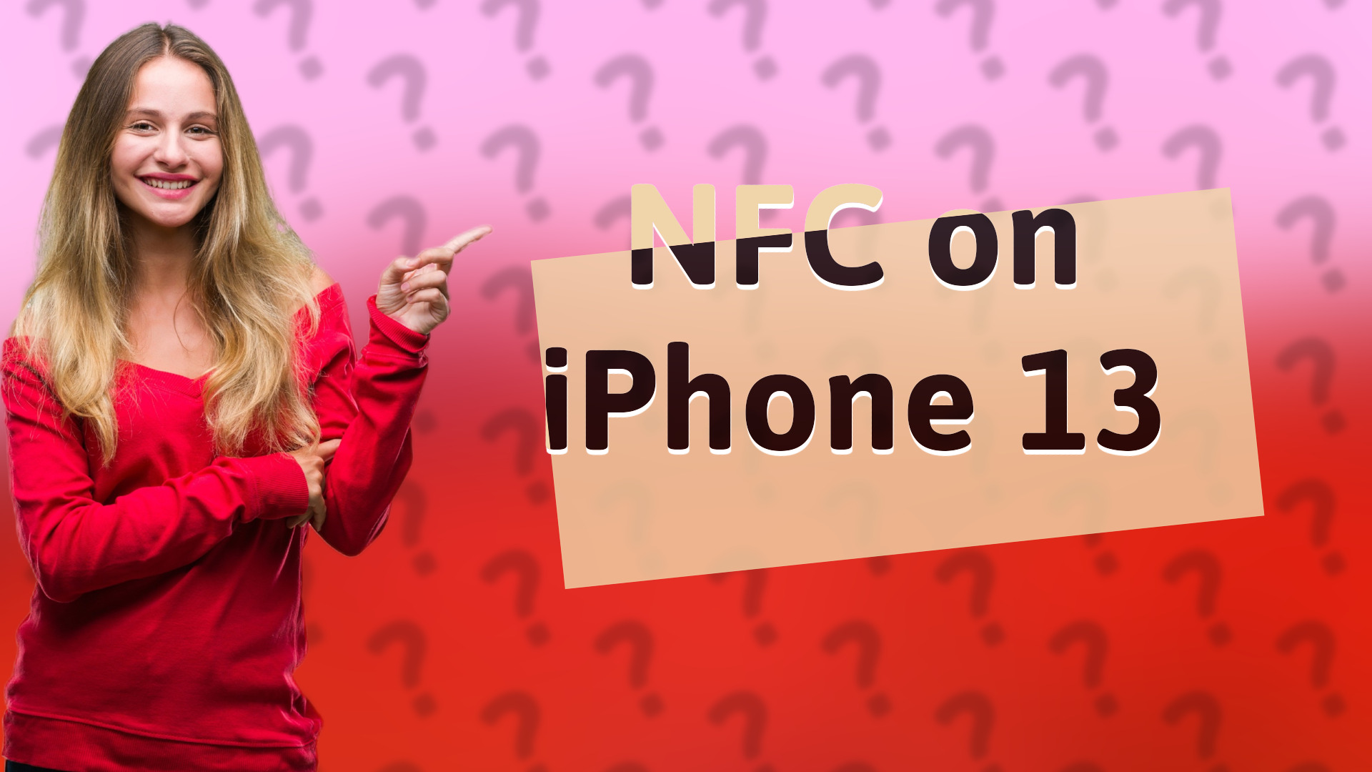 NFC on iPhone 13