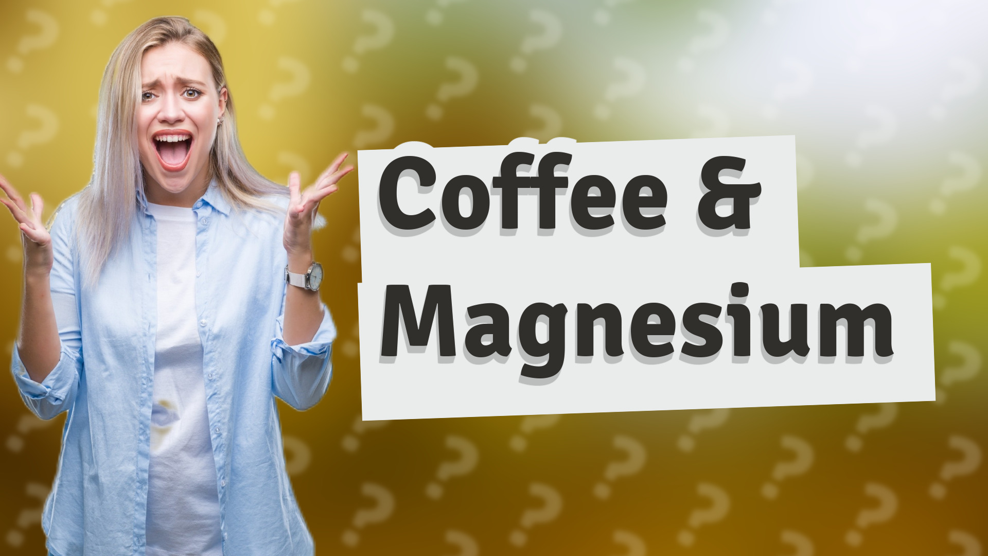 Coffee & Magnesium