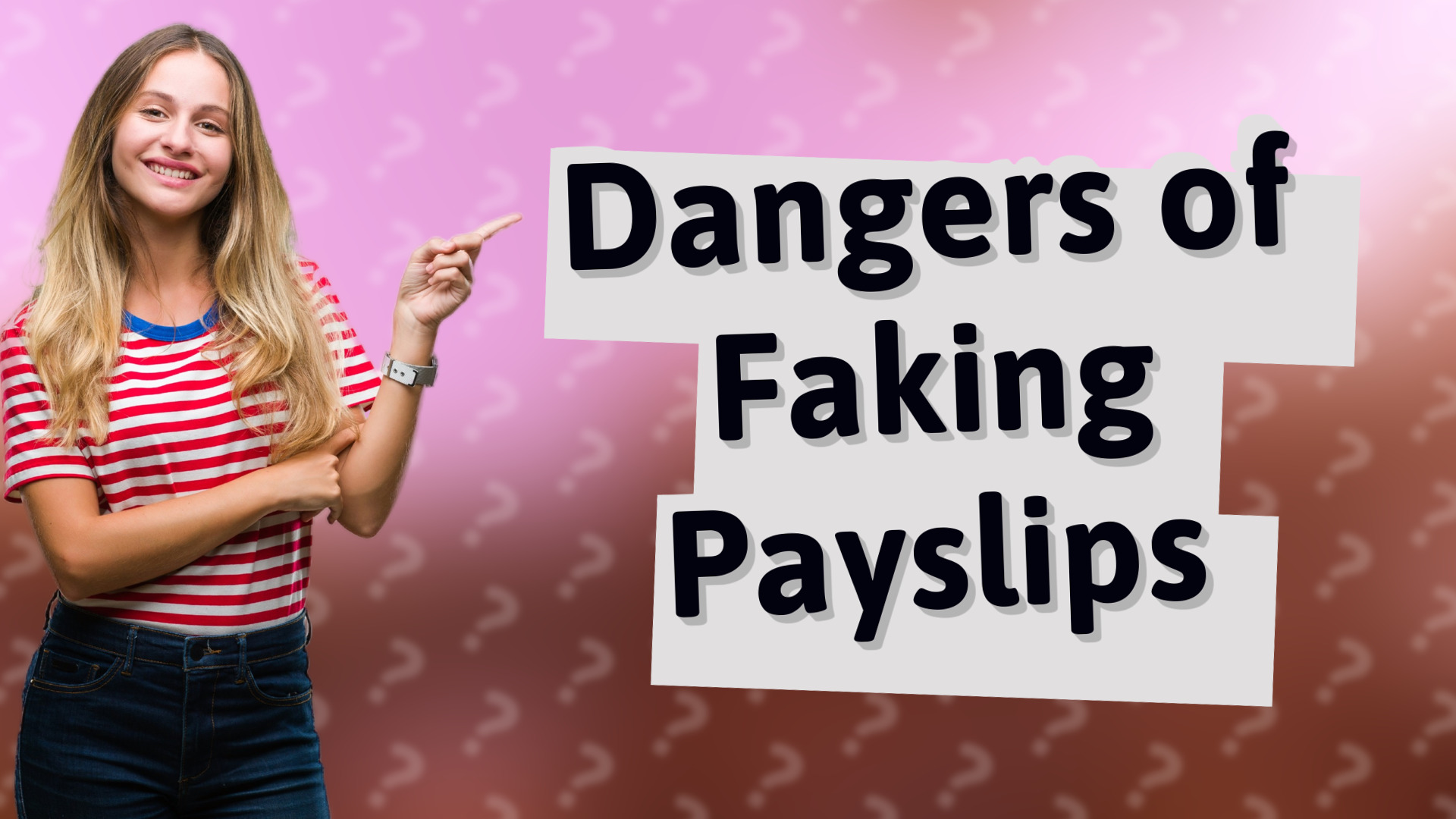 Dangers of Faking Payslips