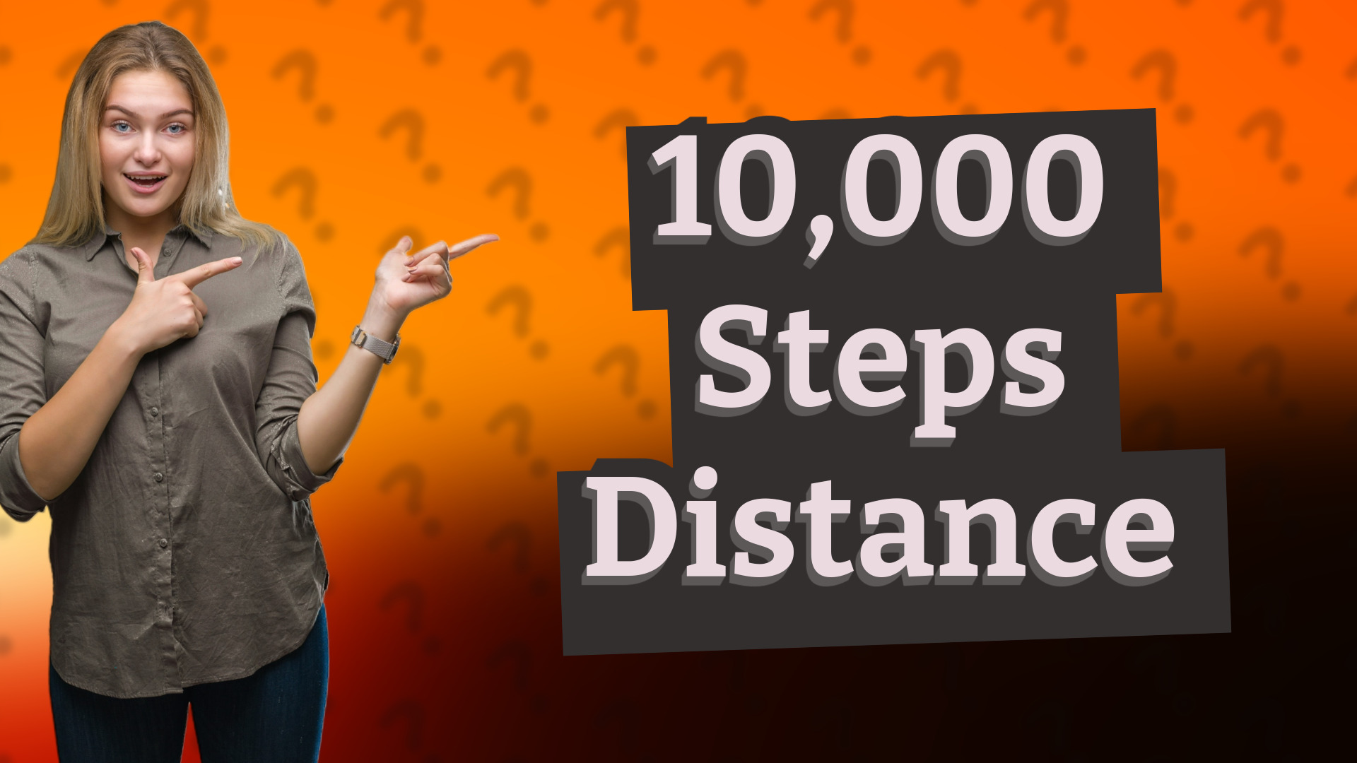 10,000 Steps Distance