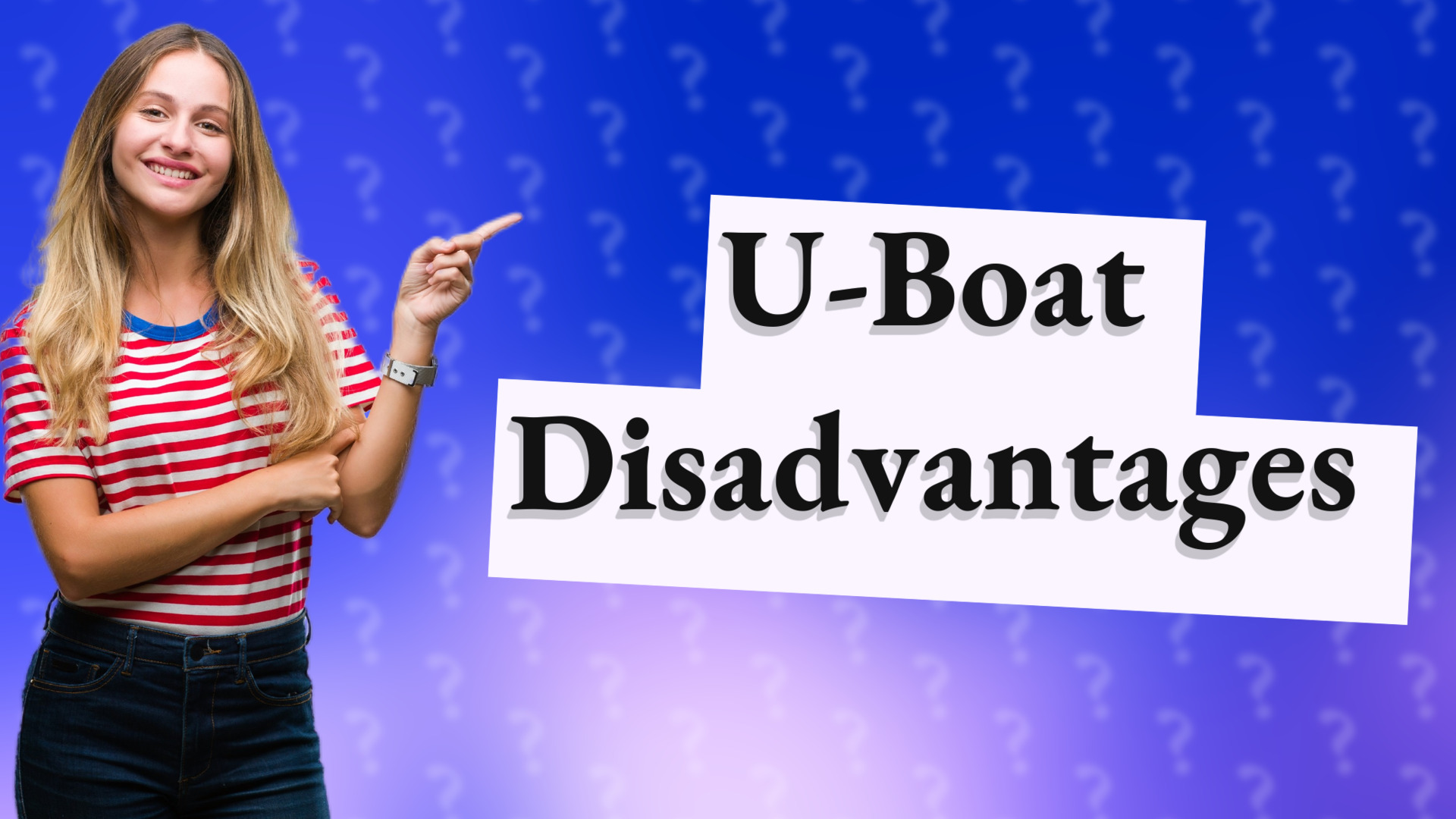 U-Boat Disadvantages