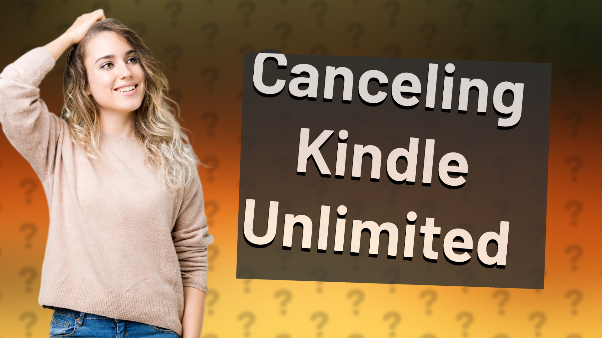 Canceling Kindle Unlimited