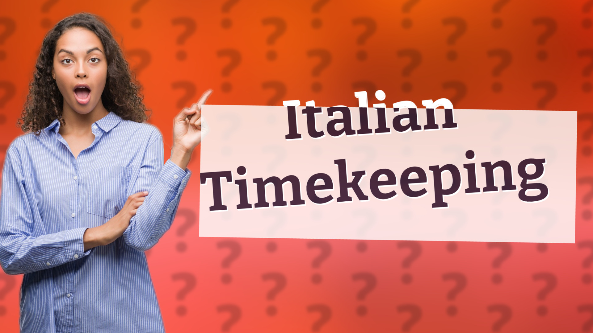 Italian Timekeeping