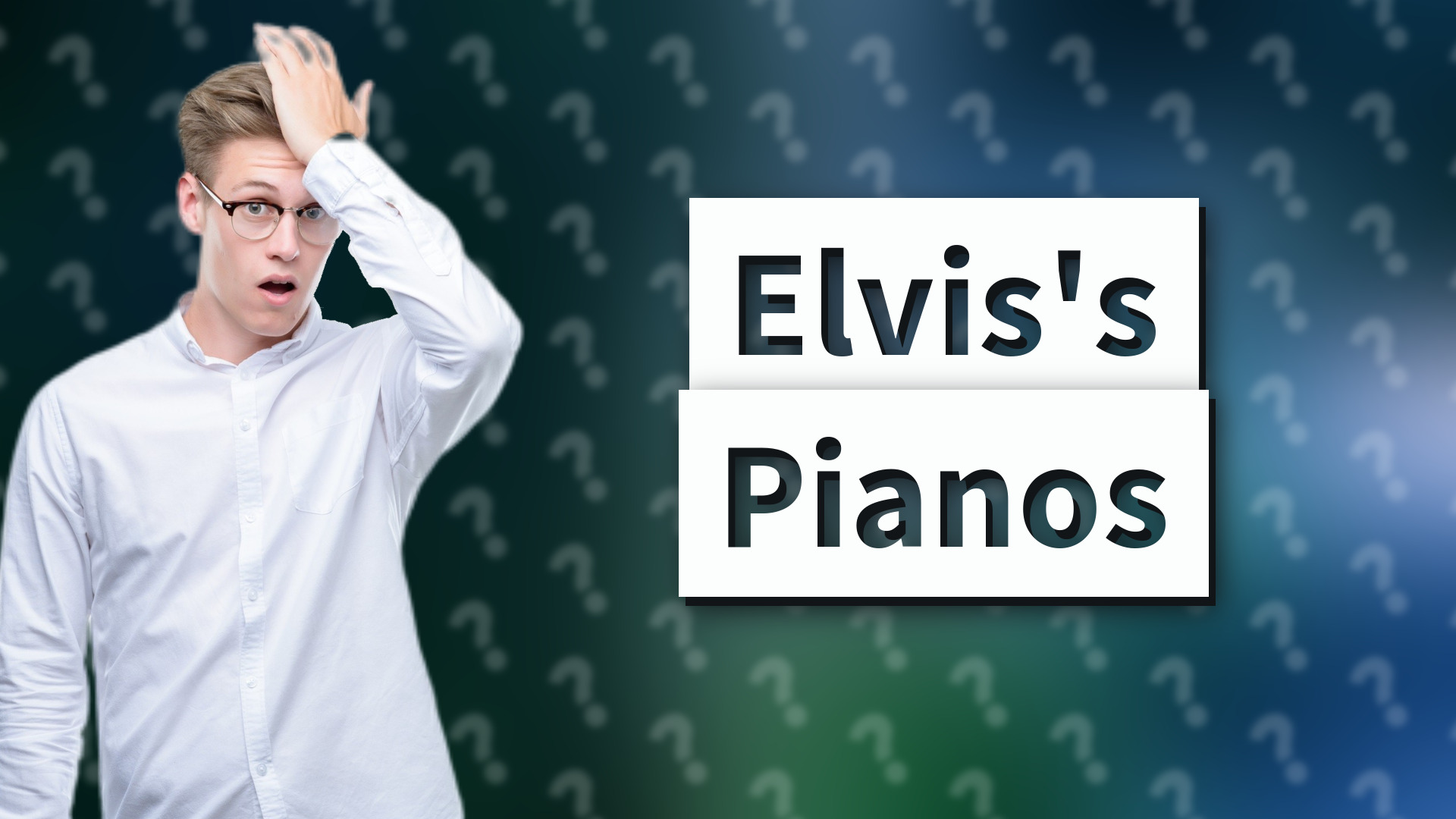 Elvis's Pianos