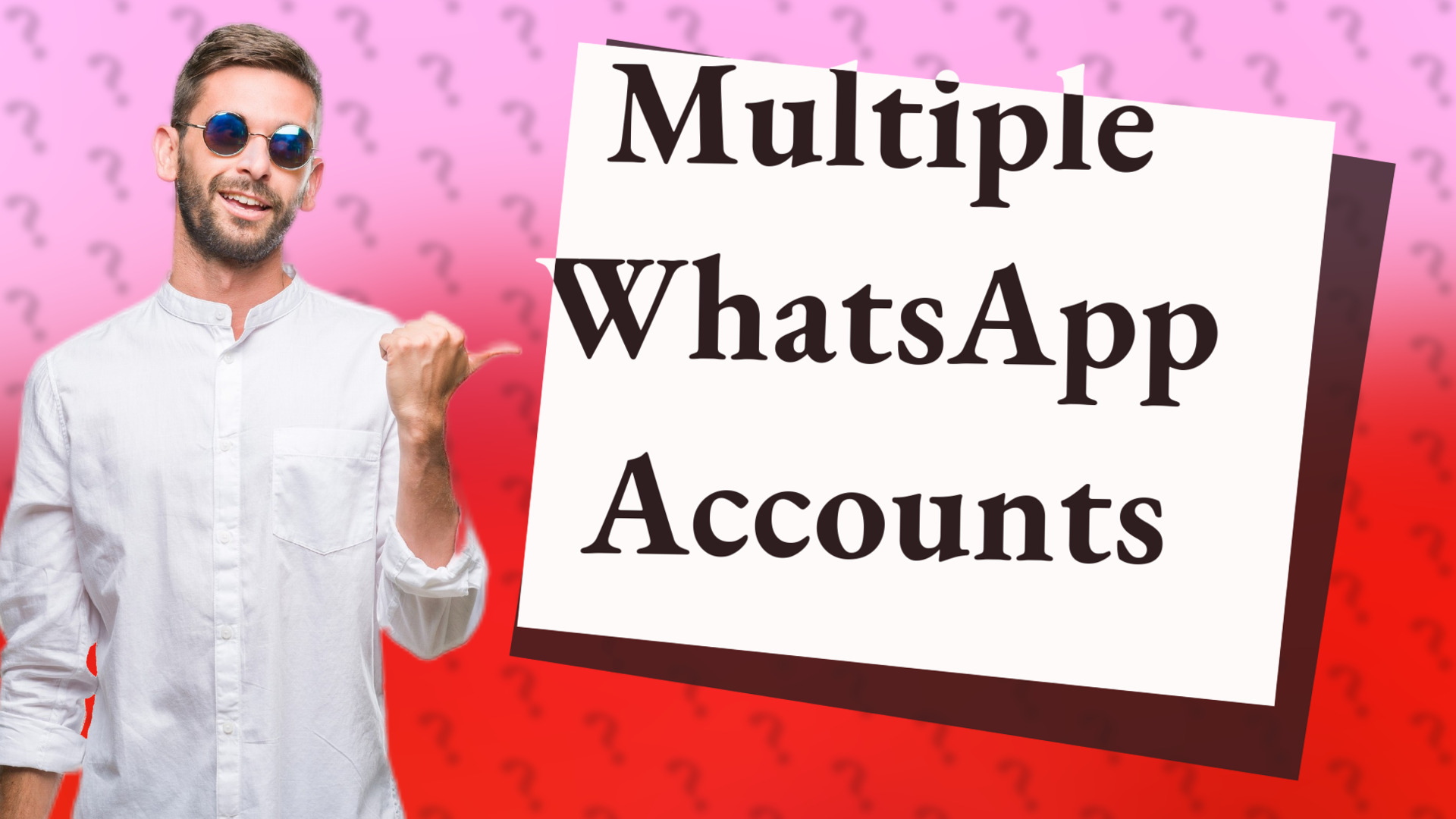 Multiple WhatsApp Accounts
