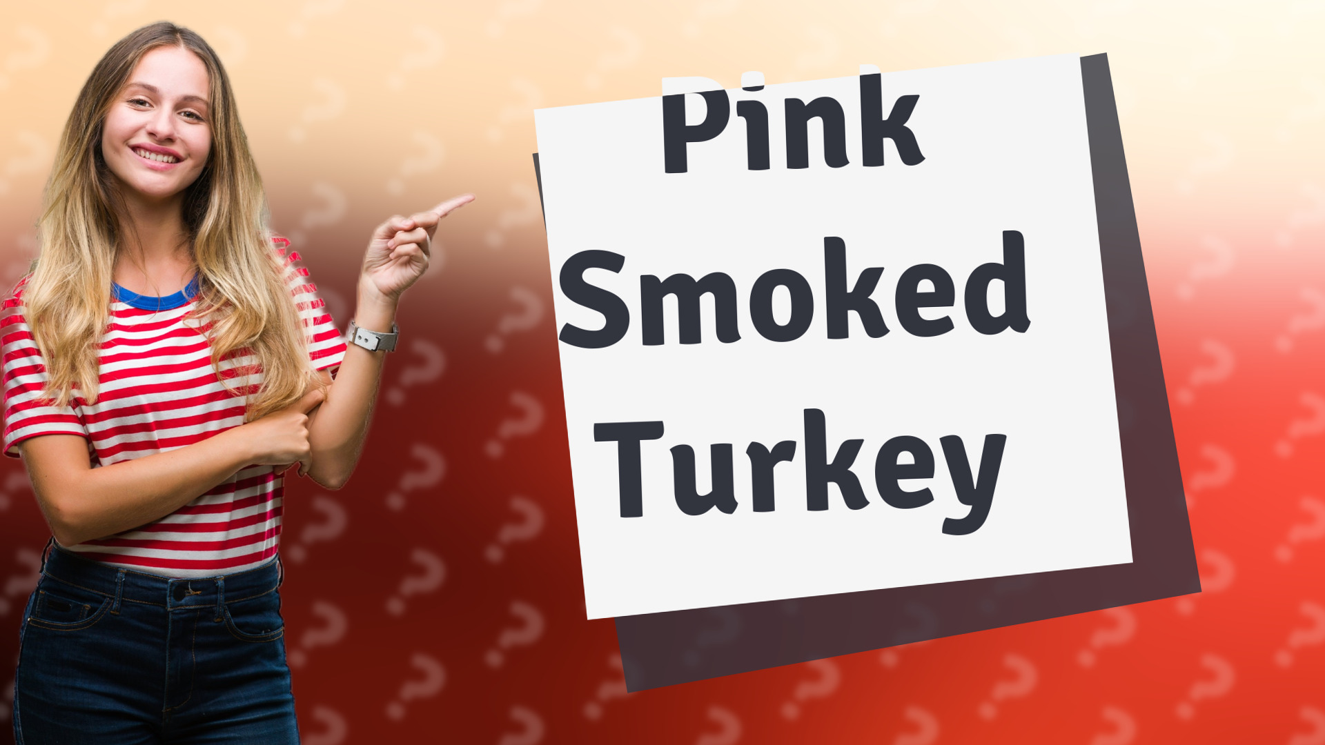 Pink Smoked Turkey
