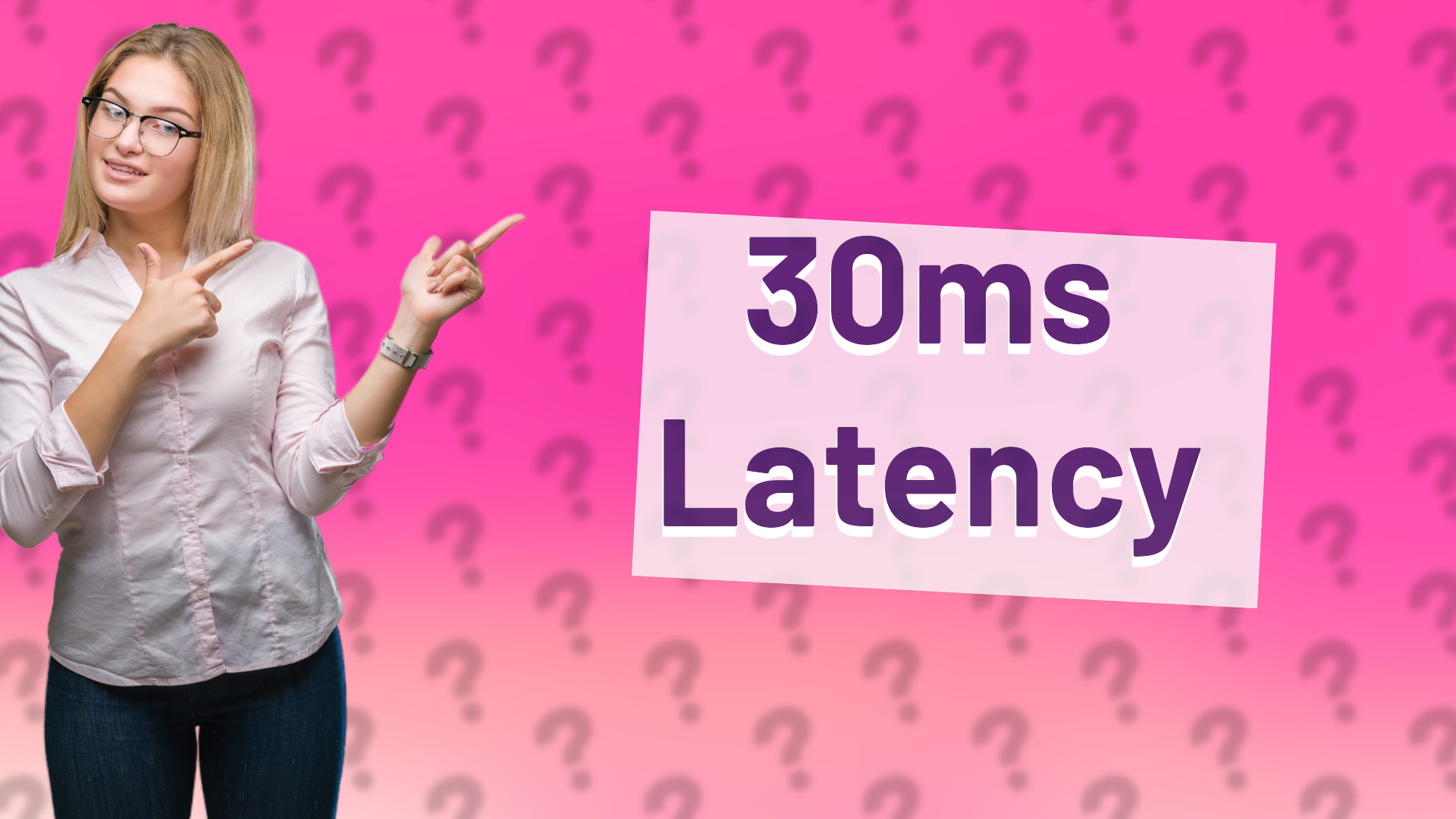 30ms Latency