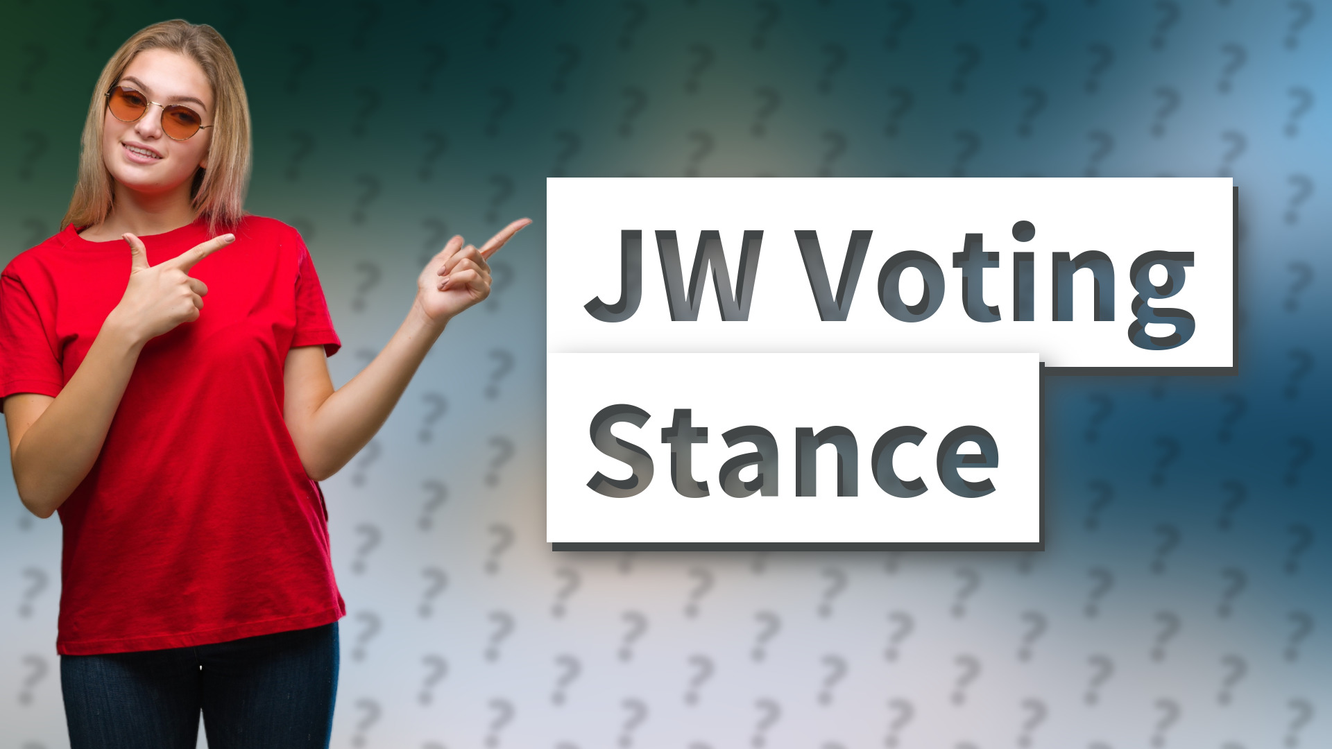 JW Voting Stance