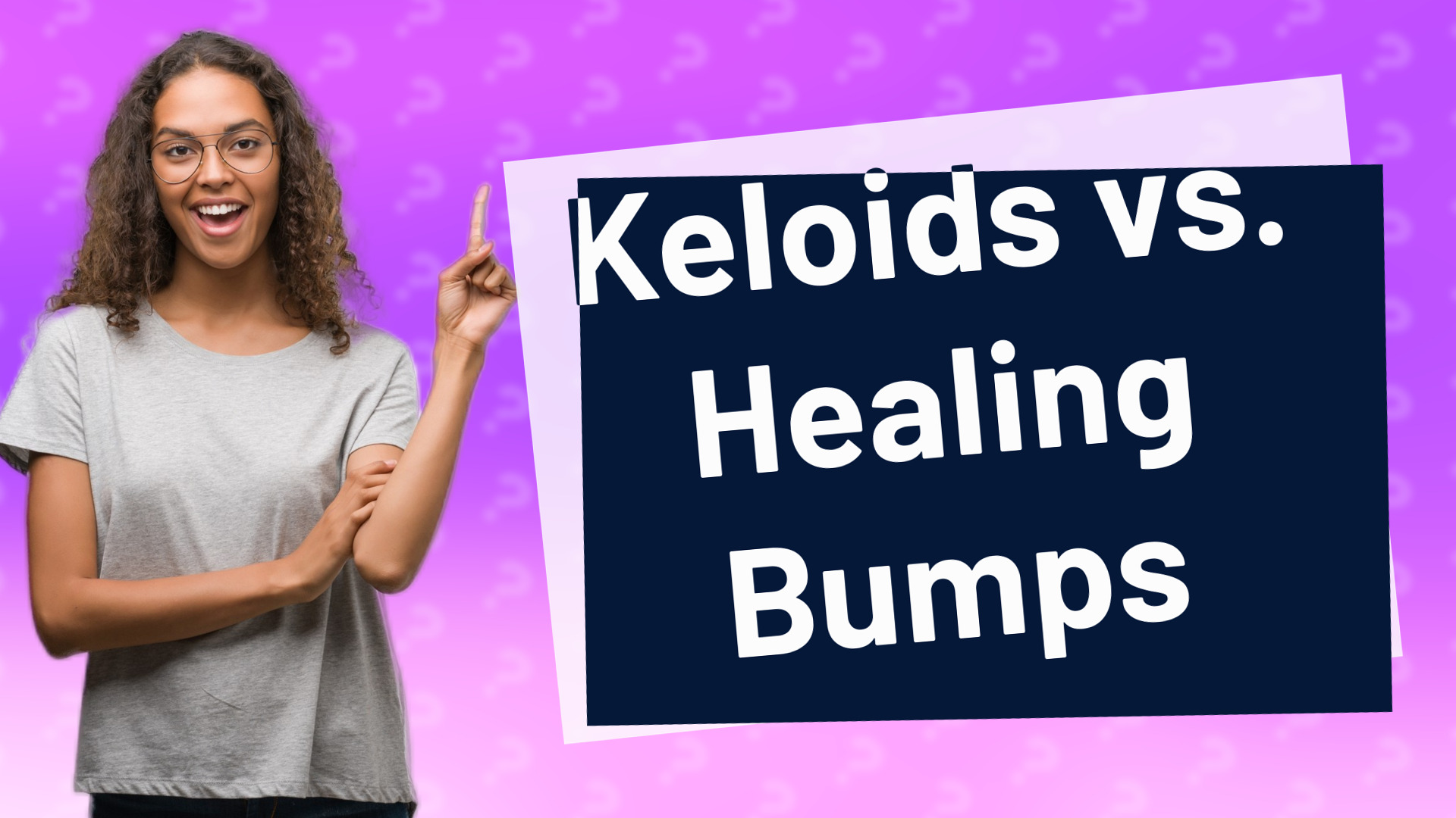 Keloids vs. Healing Bumps