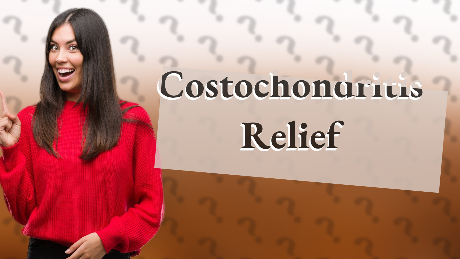 Costochondritis Relief