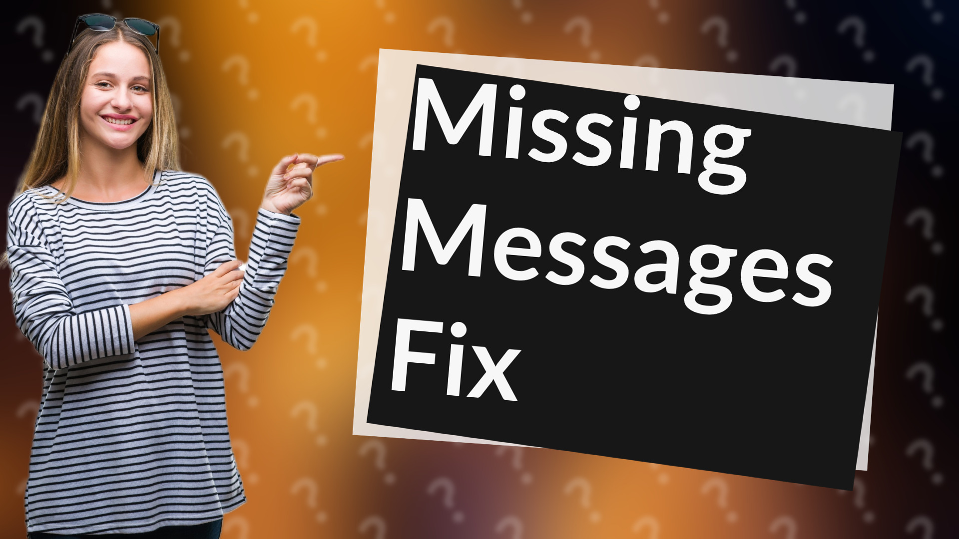 Missing Messages Fix