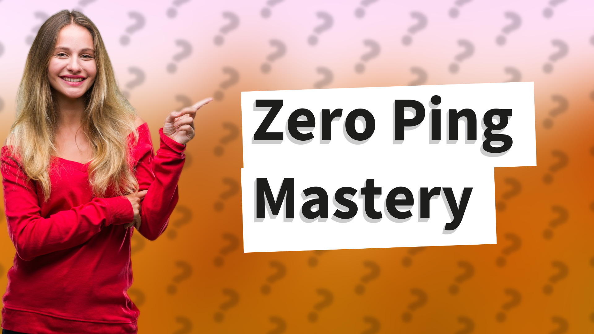 Zero Ping Mastery
