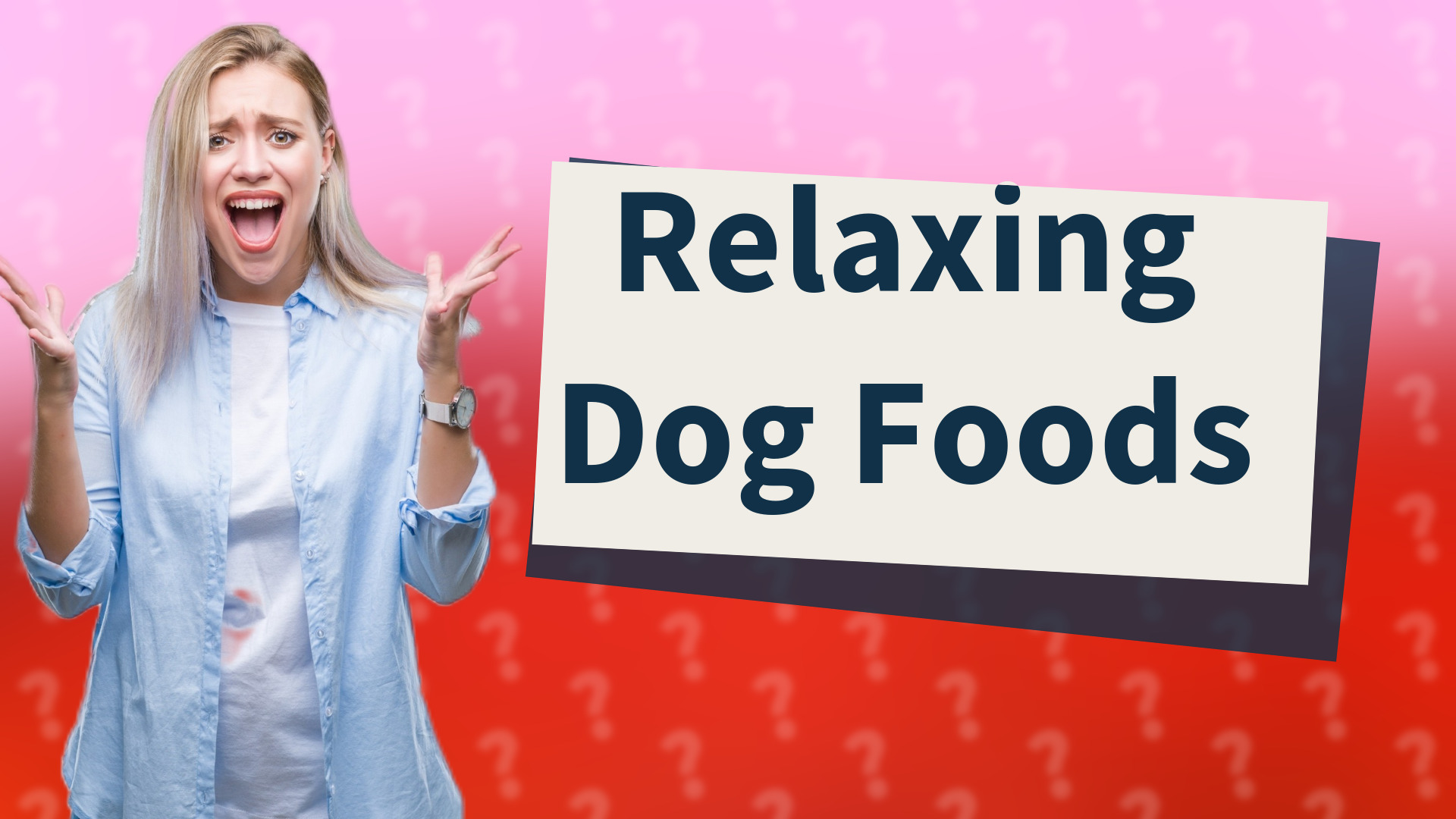 Relaxing Dog Foods