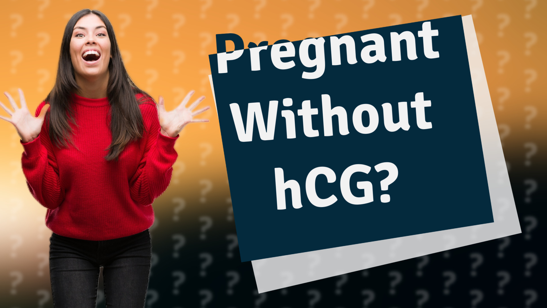 Pregnant Without hCG?