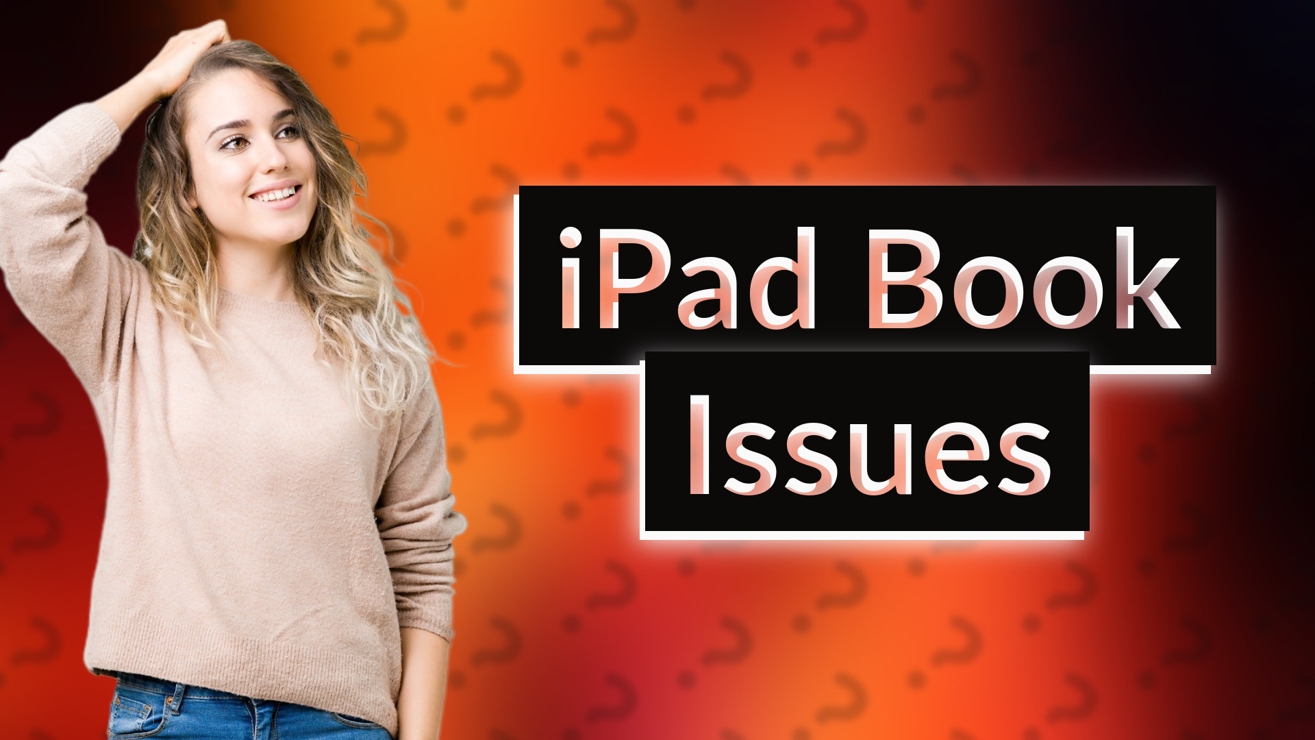 iPad Book Issues
